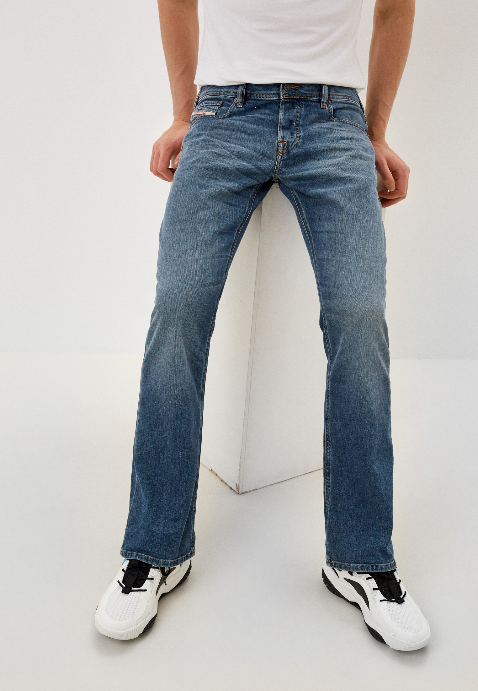 Мужские прямые джинсы Diesel (Дизель) A00896009EI: изображение 5