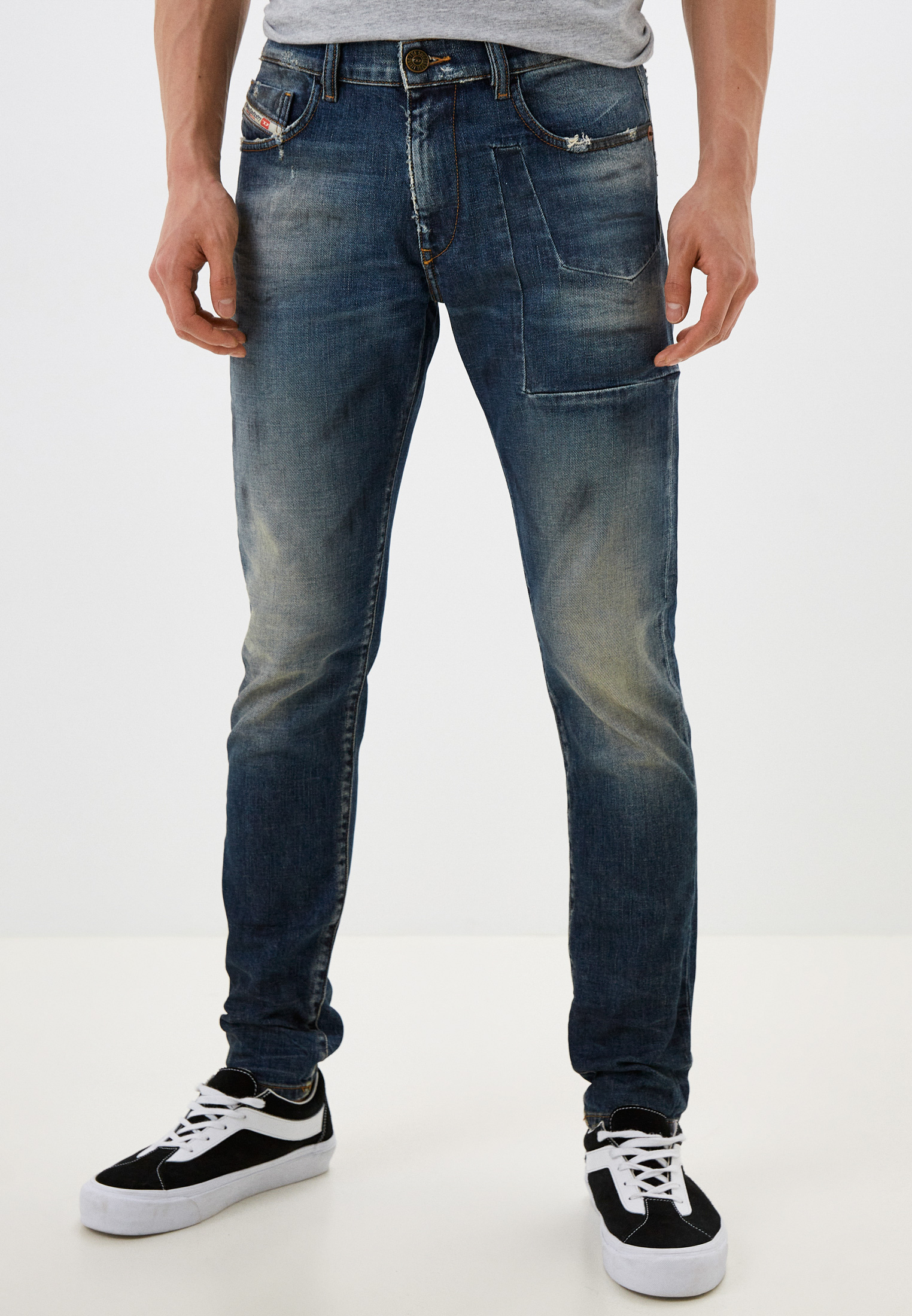 Мужские прямые джинсы Diesel (Дизель) A02442009TX: изображение 5