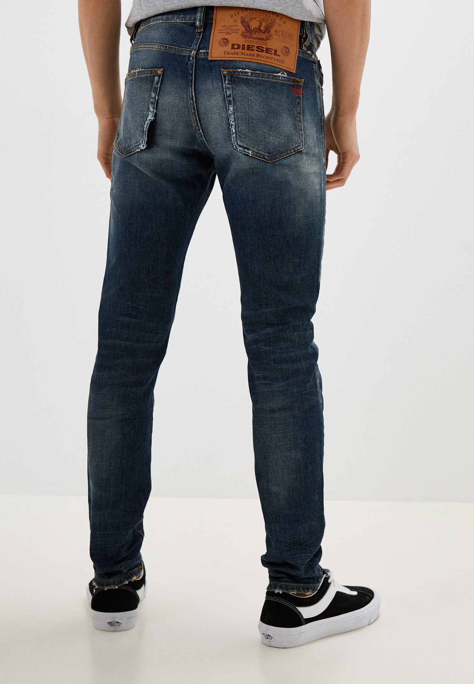 Мужские прямые джинсы Diesel (Дизель) A02442009TX: изображение 7
