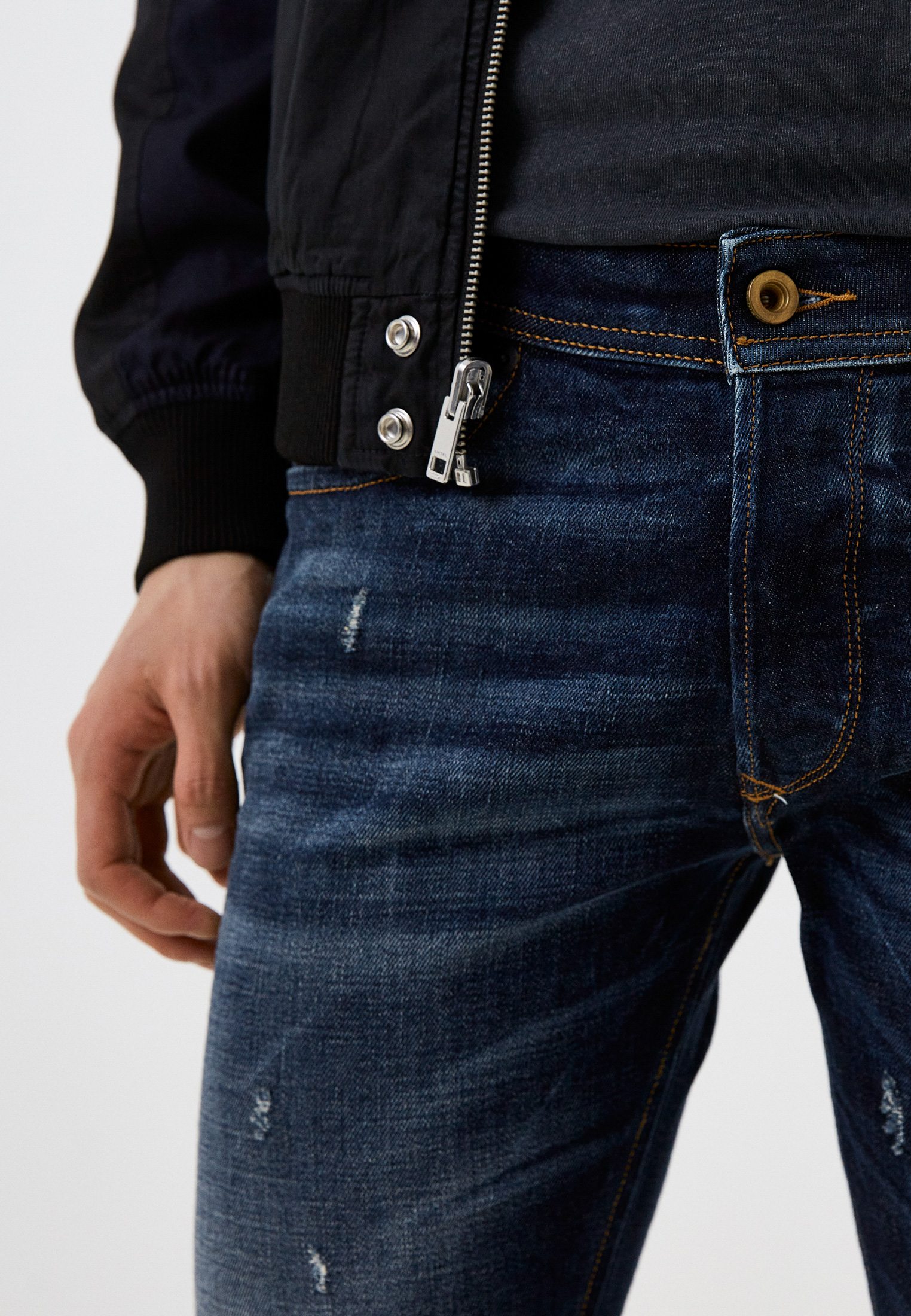 Мужские прямые джинсы Diesel (Дизель) 00CLXER7TA8: изображение 8