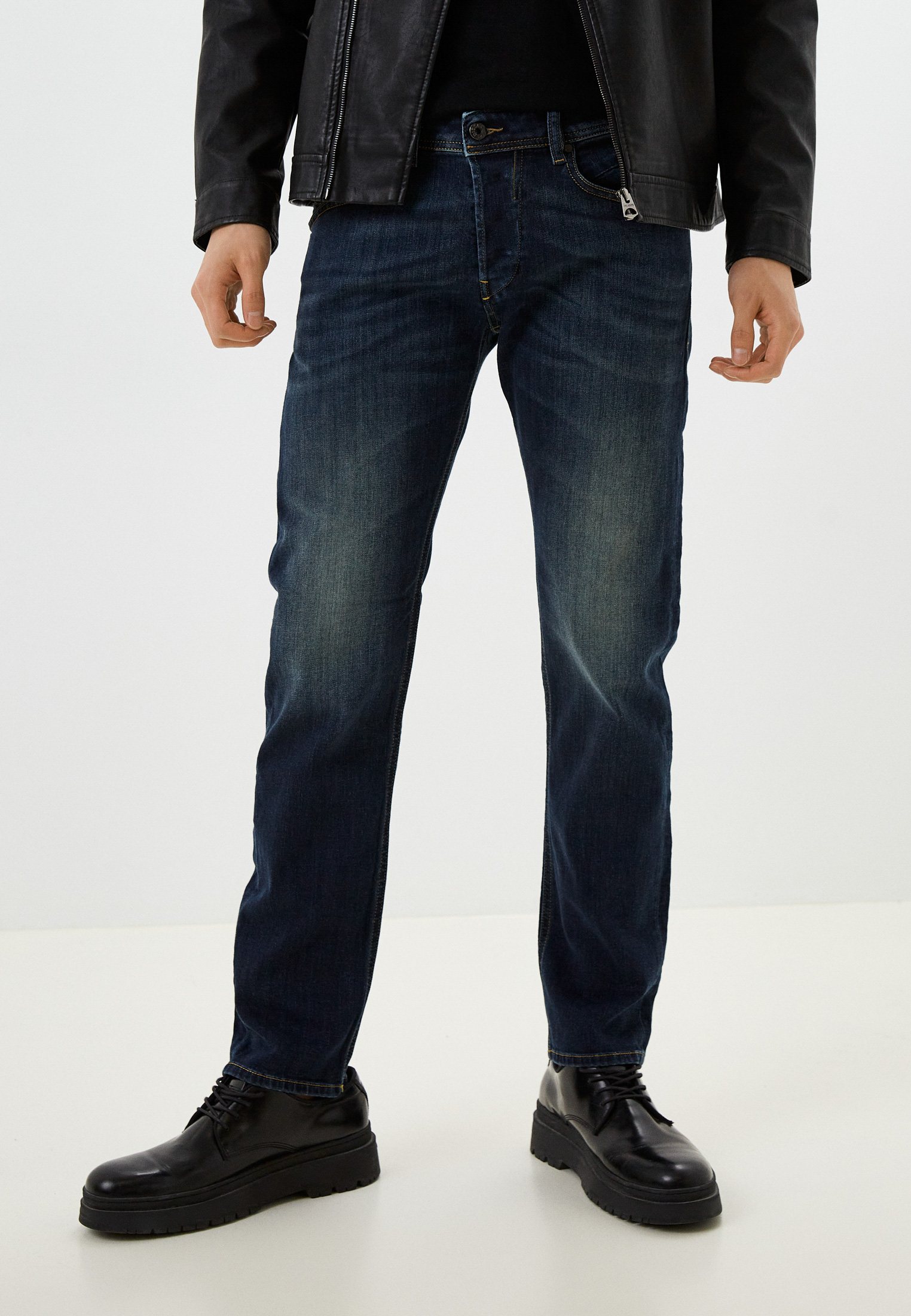 Мужские зауженные джинсы Diesel (Дизель) 00S4IN0814W: изображение 5