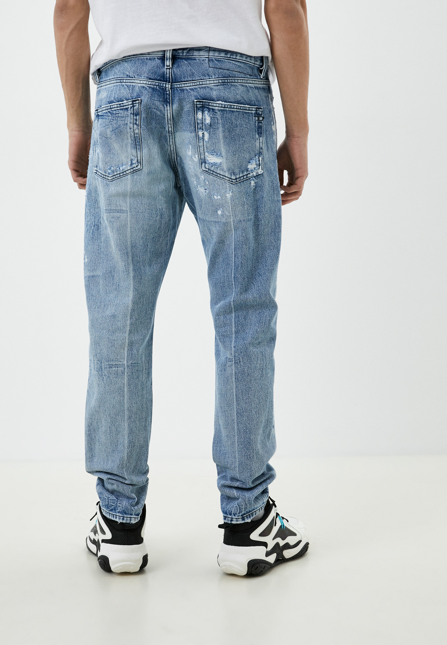 Мужские зауженные джинсы Diesel (Дизель) 00SPW5009KH: изображение 3