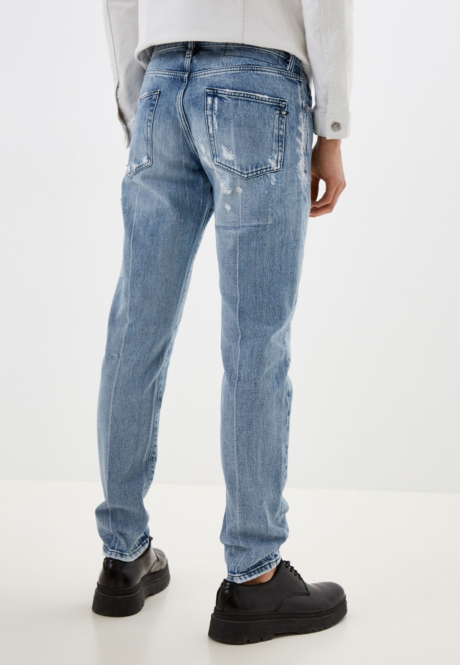 Мужские зауженные джинсы Diesel (Дизель) 00SPW5009KH: изображение 7