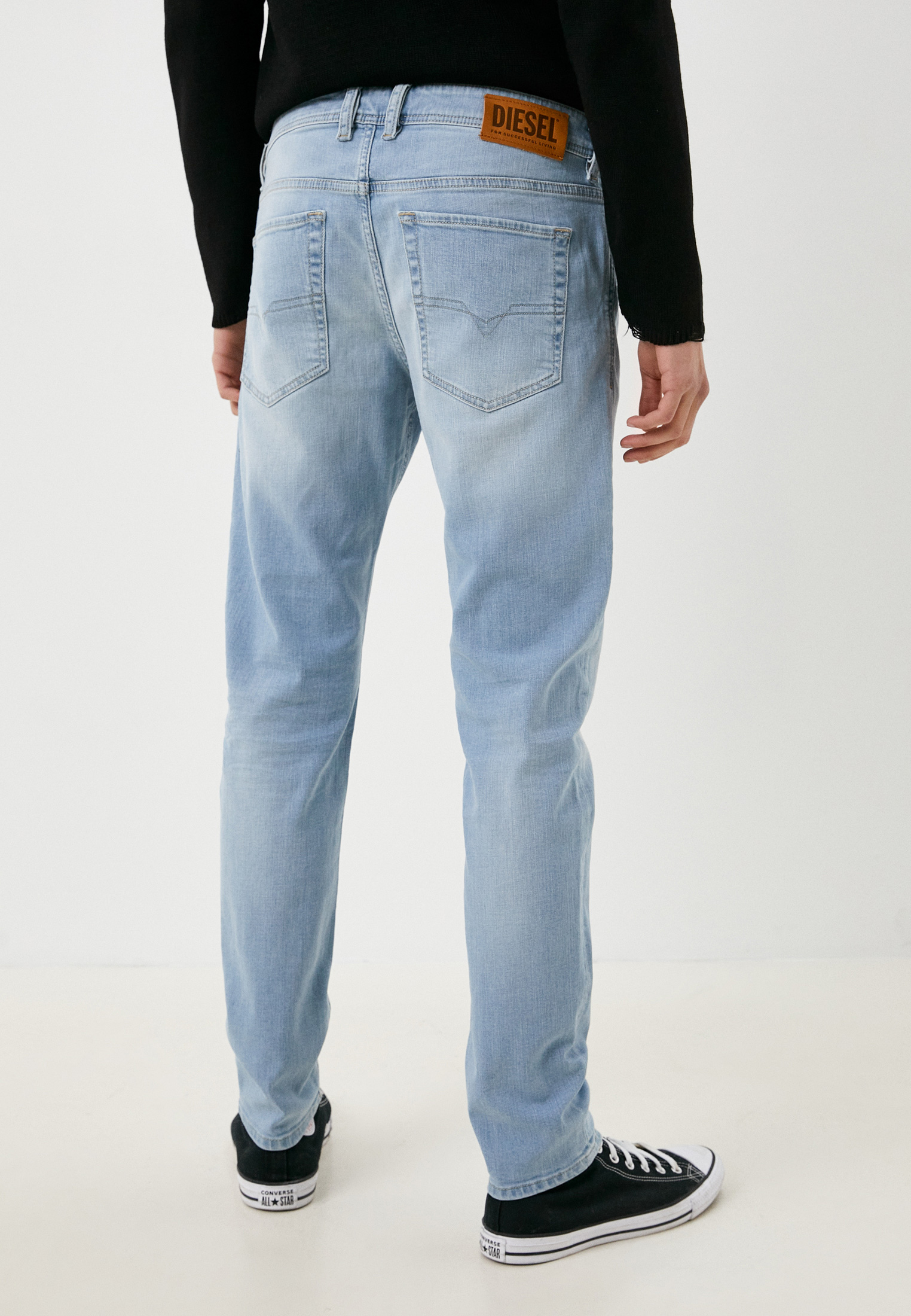 Мужские зауженные джинсы Diesel (Дизель) 00SWJE009BJ: изображение 3