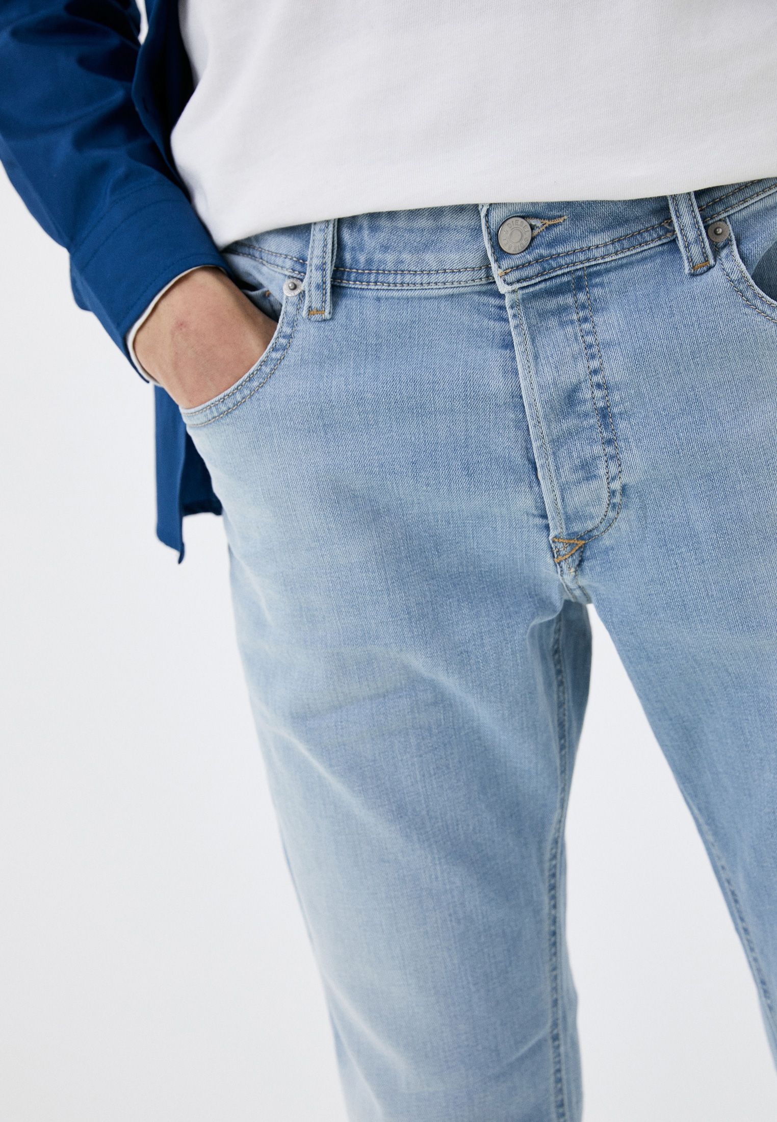 Мужские зауженные джинсы Diesel (Дизель) 00SWJE009BJ: изображение 8