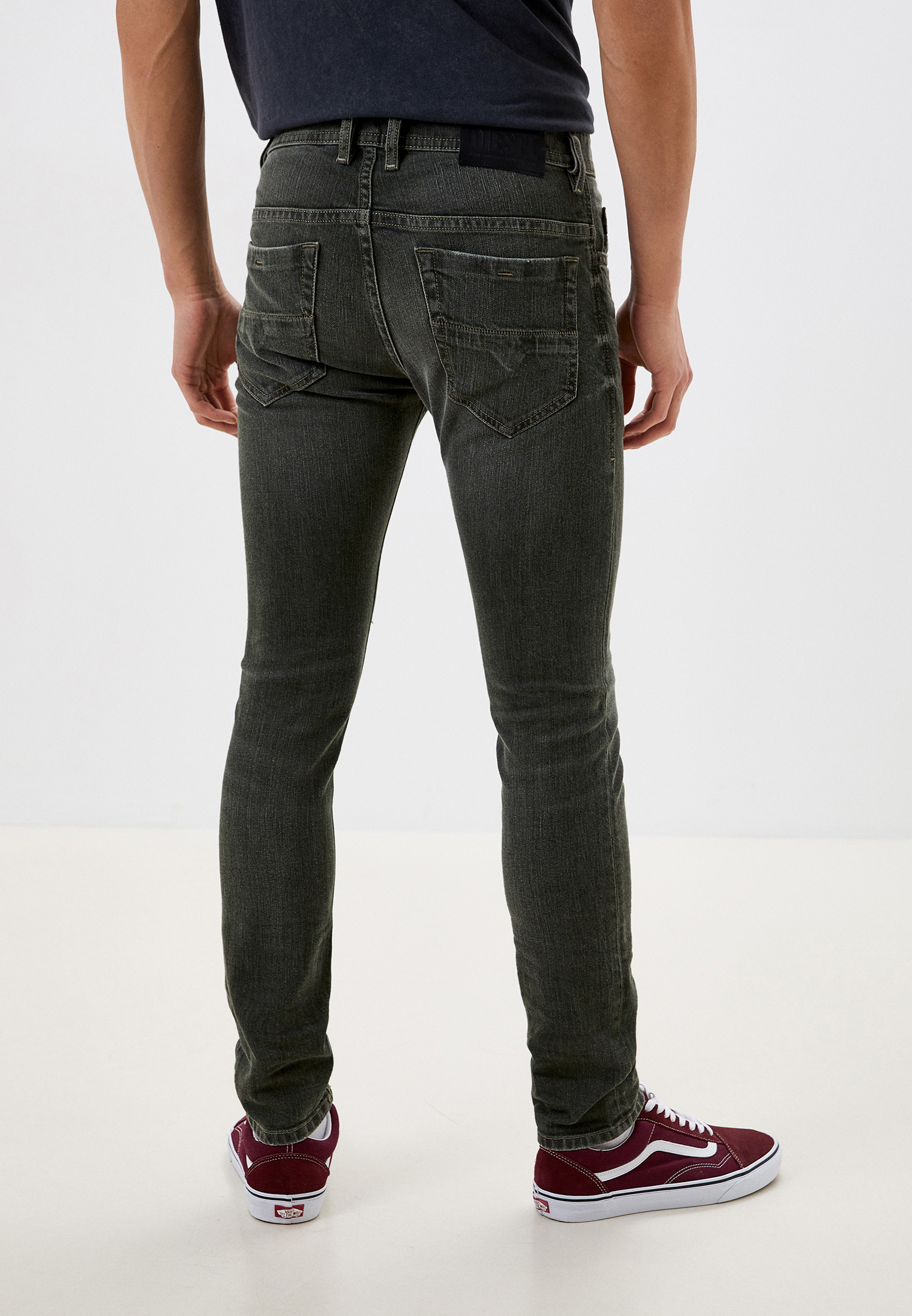 Мужские прямые джинсы Diesel (Дизель) 00SXTG0890E: изображение 3