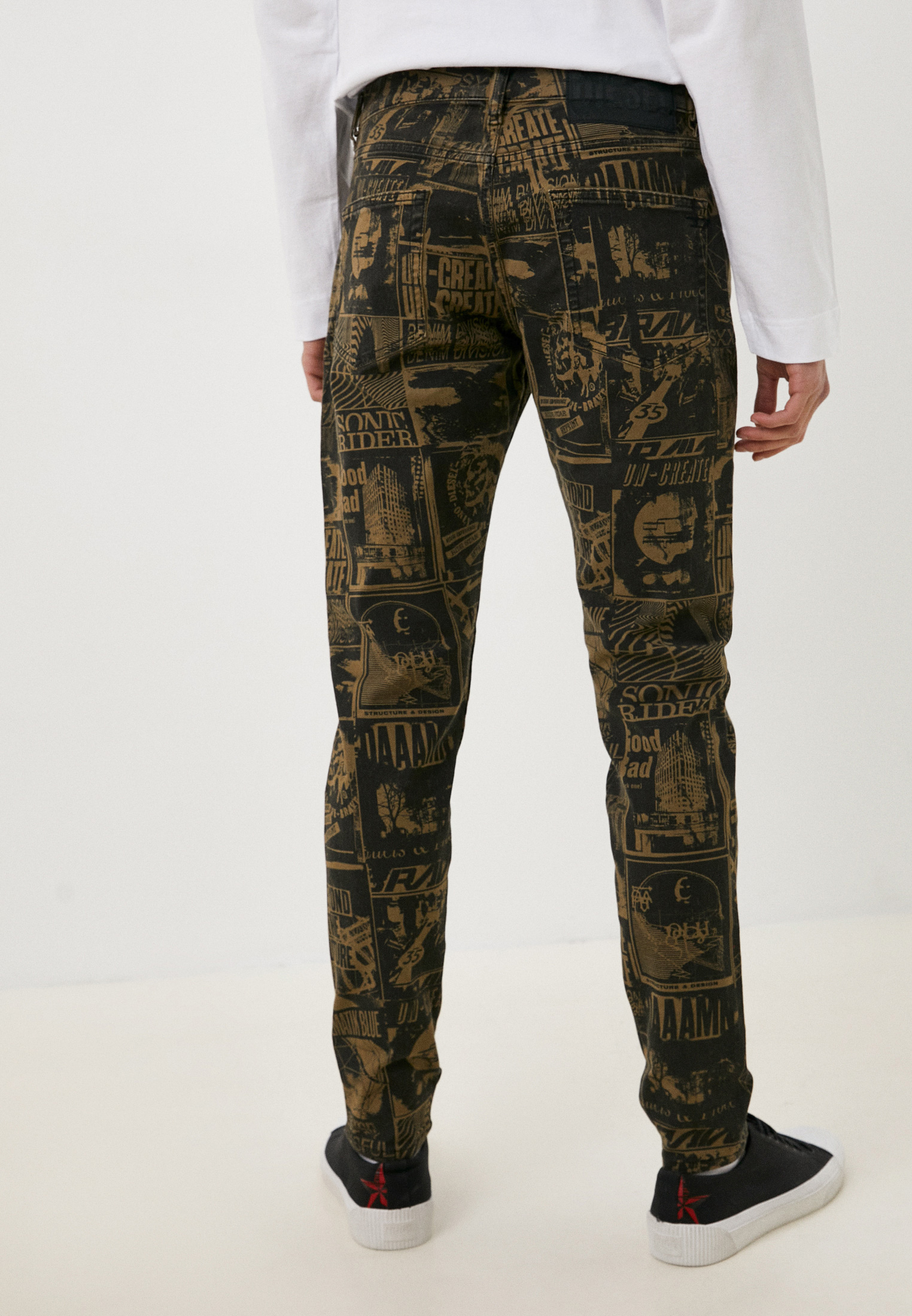 Мужские зауженные джинсы Diesel (Дизель) A00474009GB: изображение 6