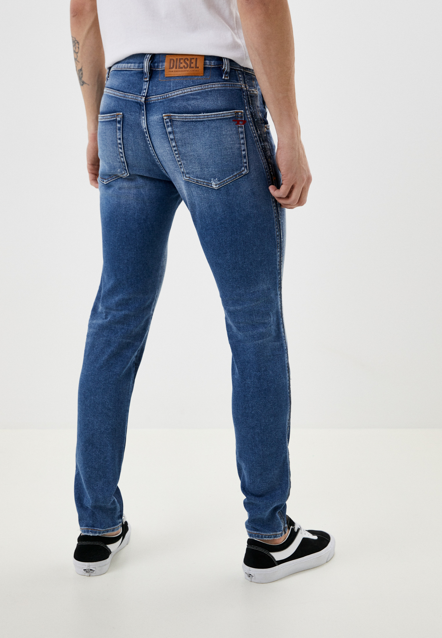 Мужские зауженные джинсы Diesel (Дизель) A00480009GE: изображение 7
