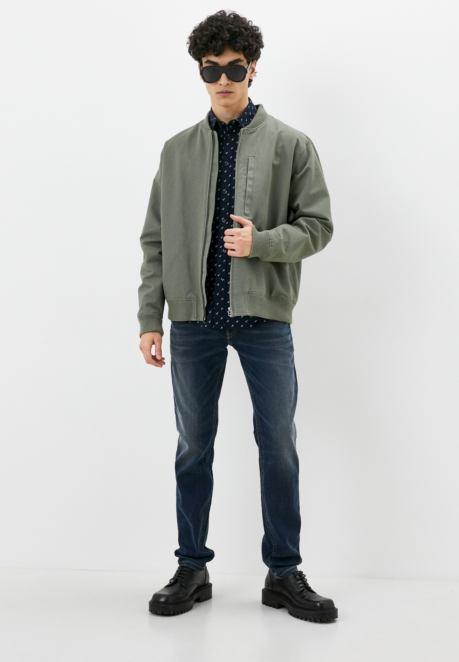 Мужские зауженные джинсы Diesel (Дизель) A00882069NE: изображение 2