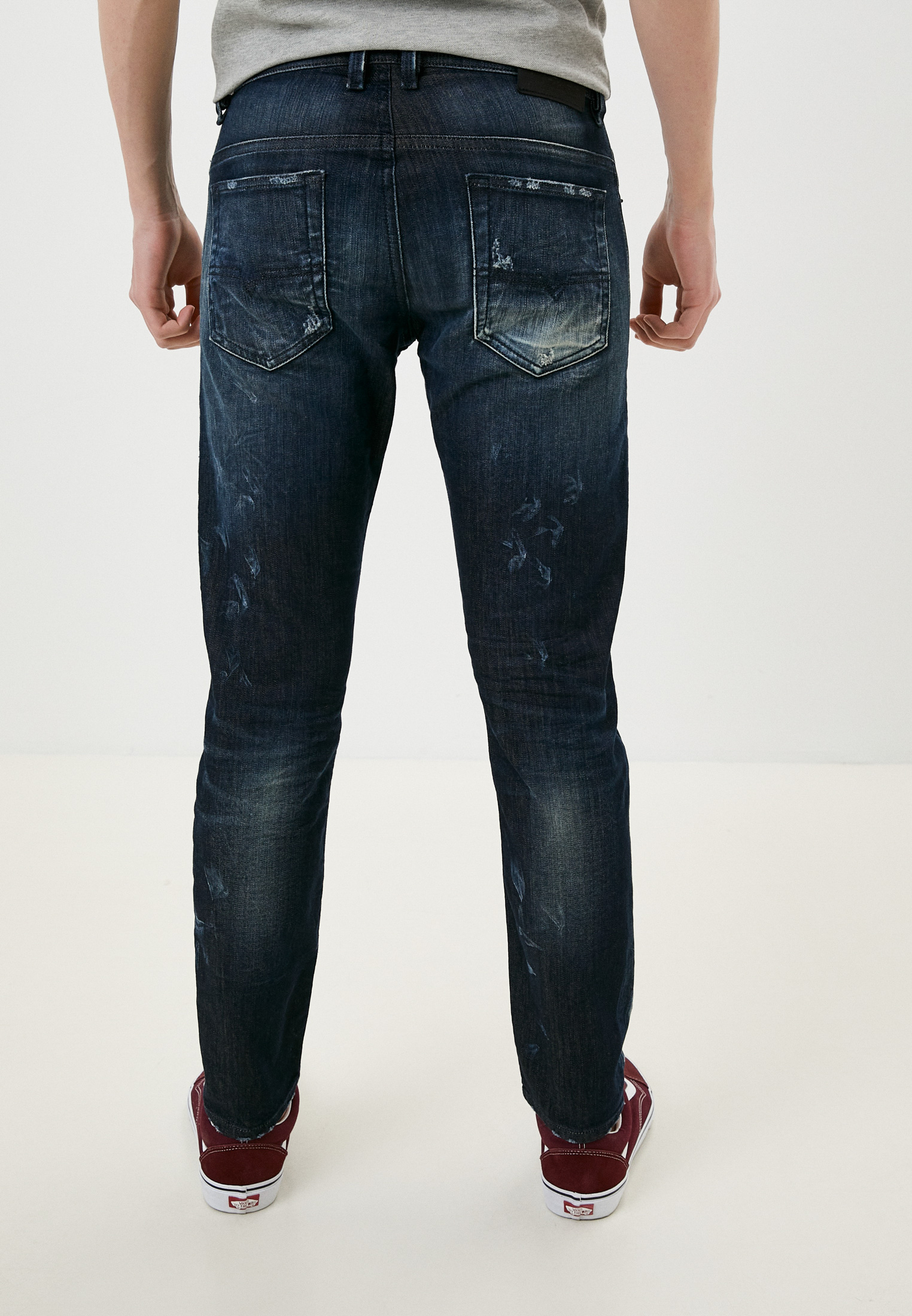 Мужские зауженные джинсы Diesel (Дизель) A01414009KI: изображение 3