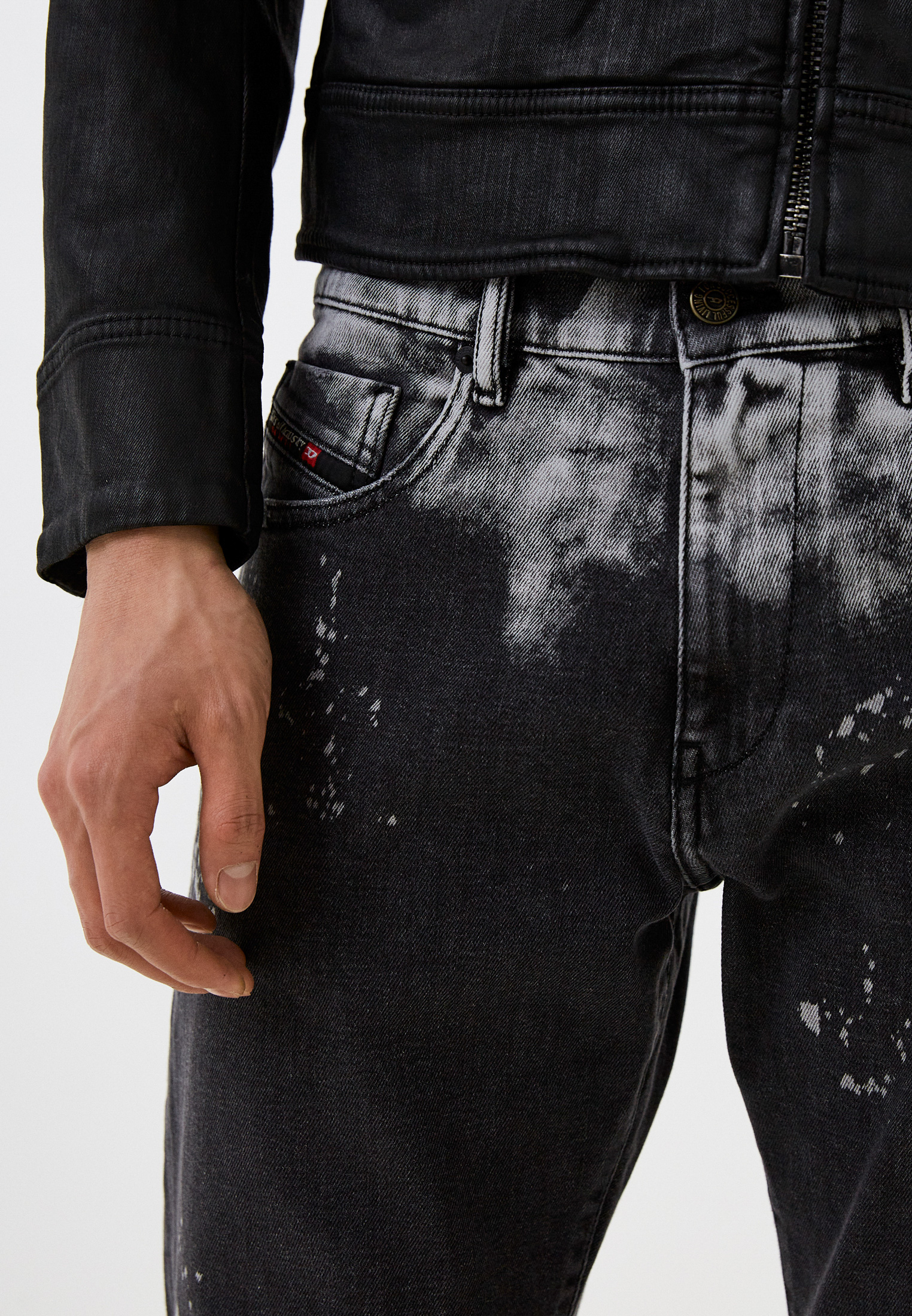 Мужские прямые джинсы Diesel (Дизель) A02065009RE: изображение 8