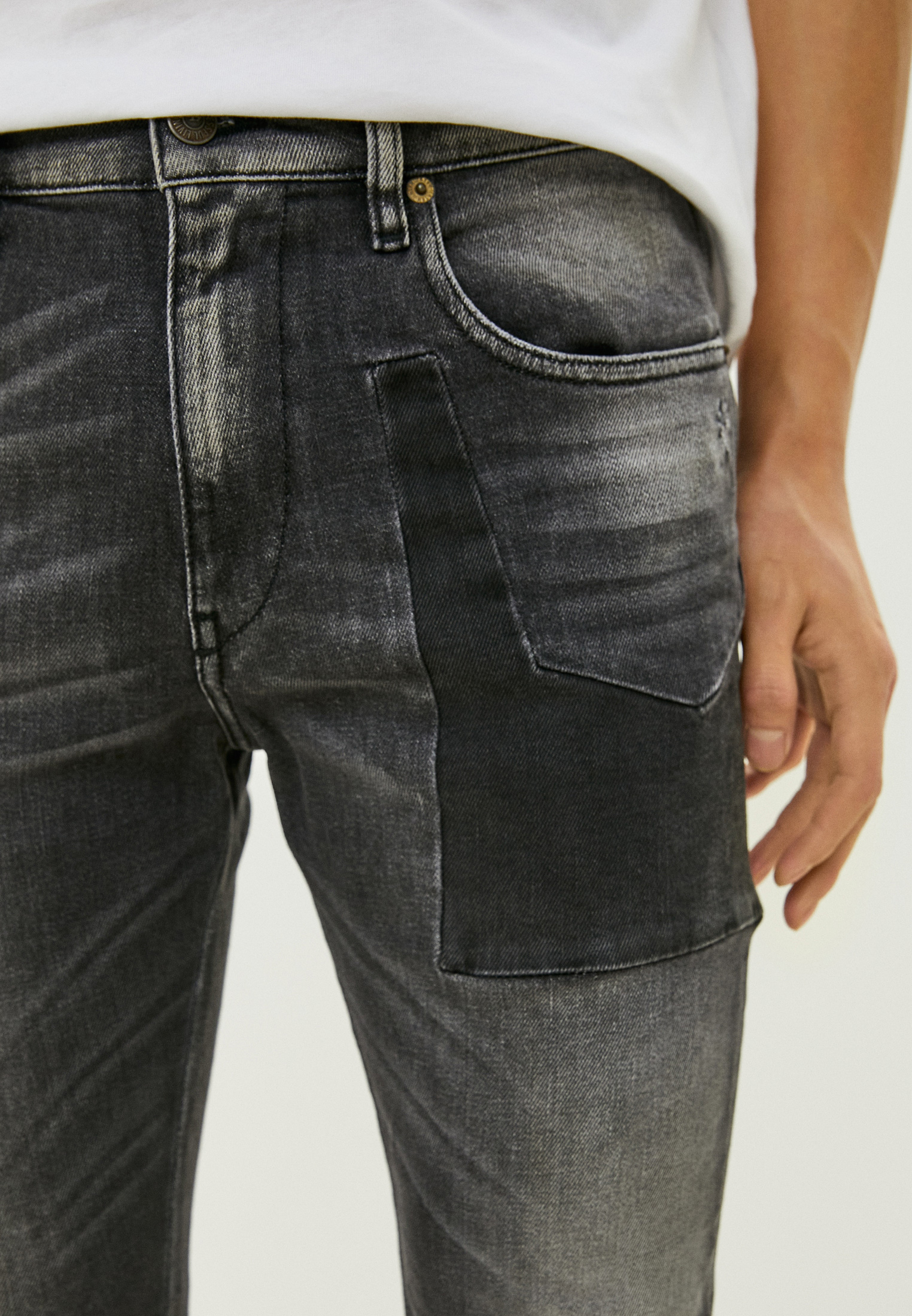 Мужские зауженные джинсы Diesel (Дизель) A02182009MZ: изображение 4