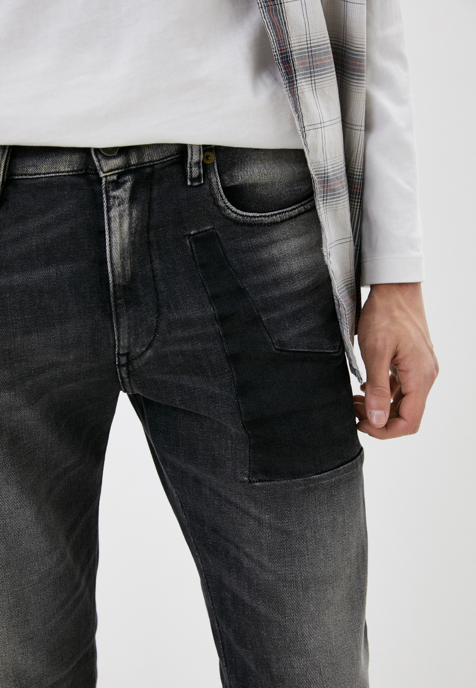 Мужские зауженные джинсы Diesel (Дизель) A02182009MZ: изображение 8