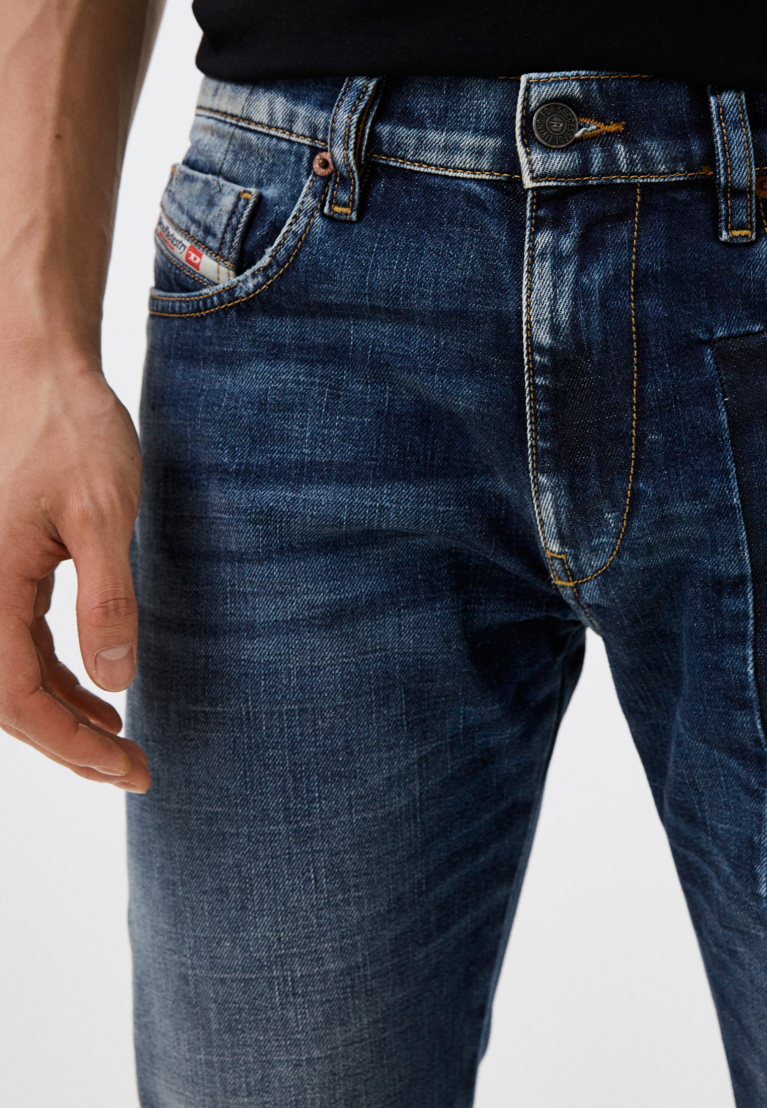 Мужские прямые джинсы Diesel (Дизель) A02182009NI: изображение 8