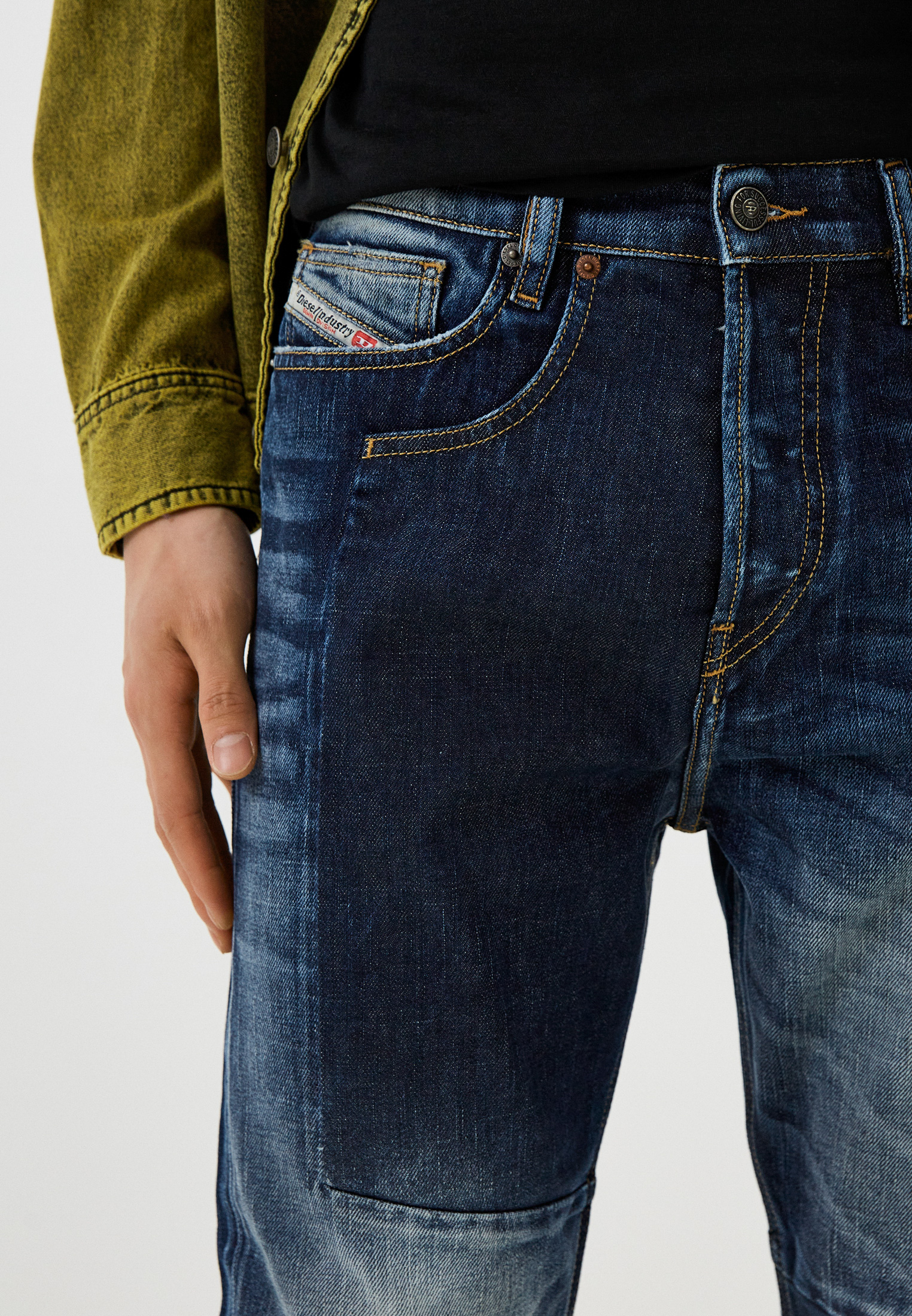 Мужские прямые джинсы Diesel (Дизель) A02190009NJ: изображение 8