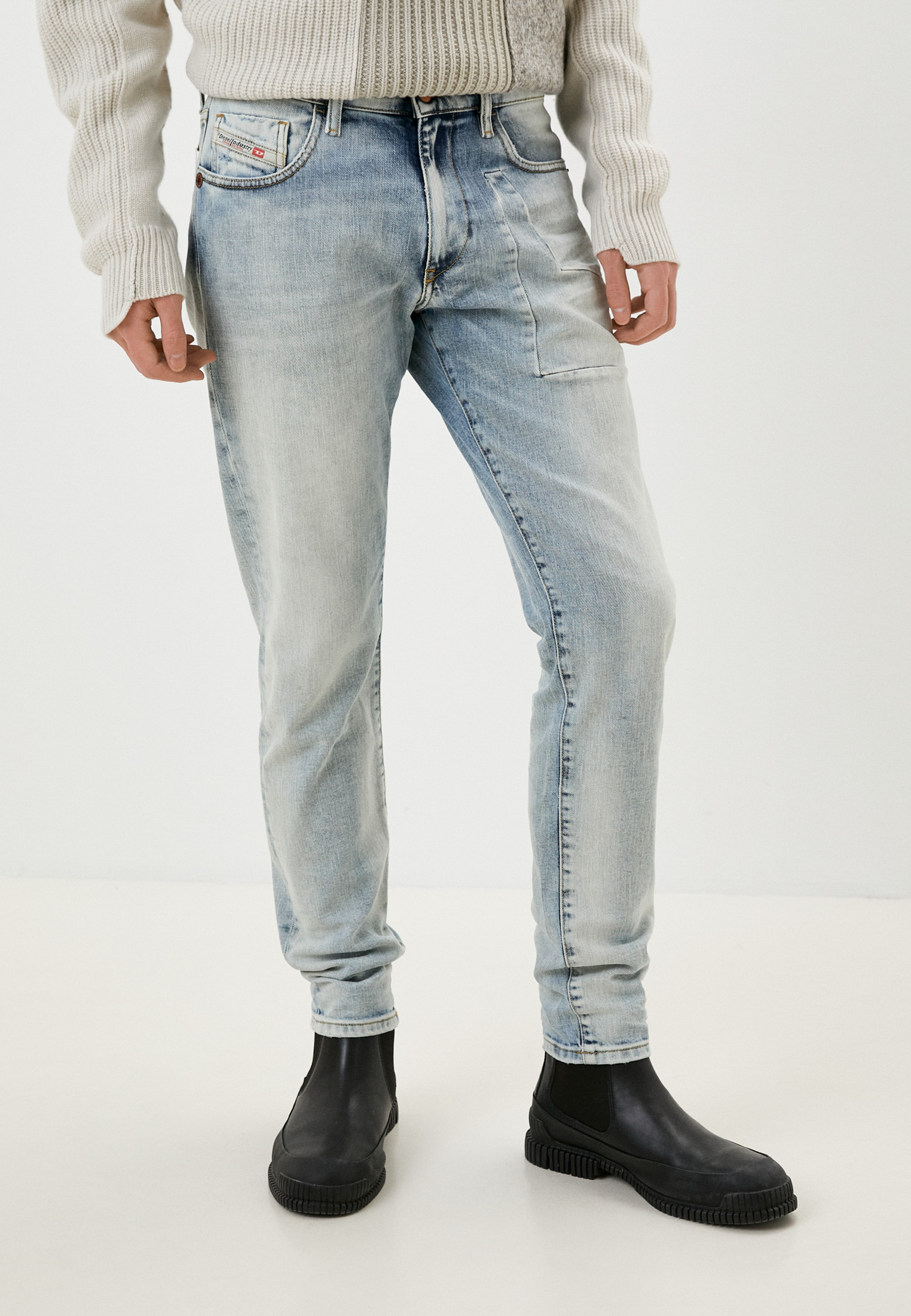 Мужские прямые джинсы Diesel (Дизель) A02439009TN: изображение 1