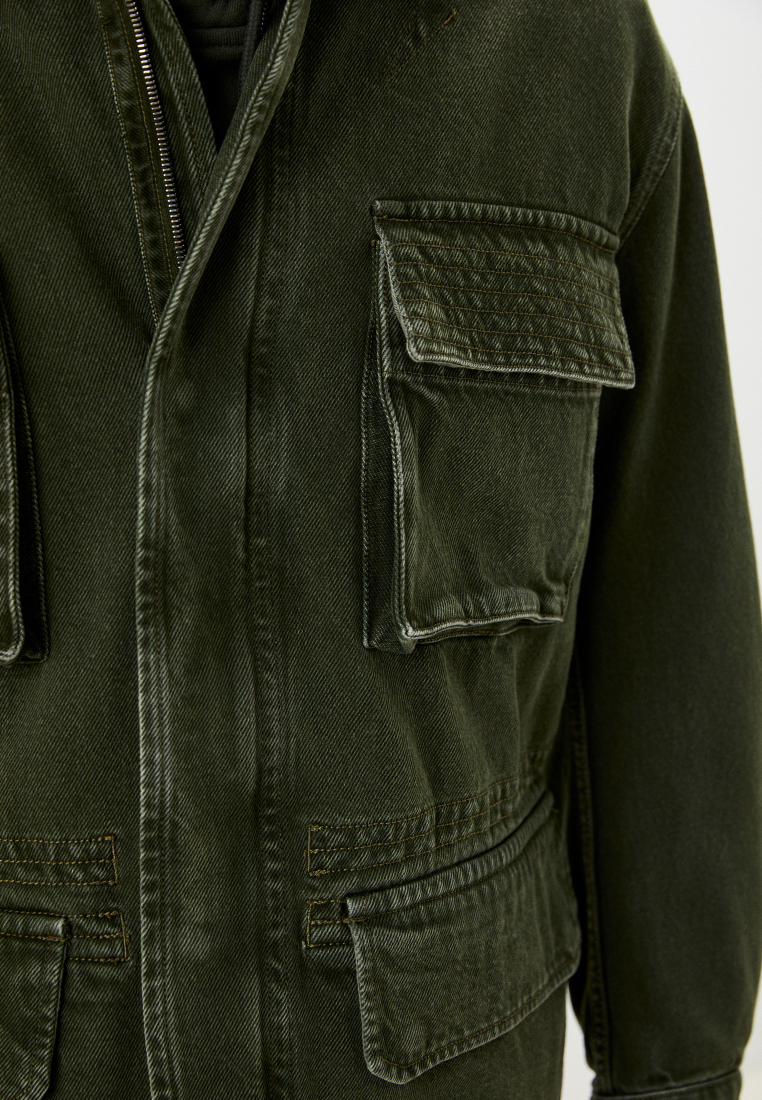 Джинсовая куртка Diesel (Дизель) A028450EEAX: изображение 4