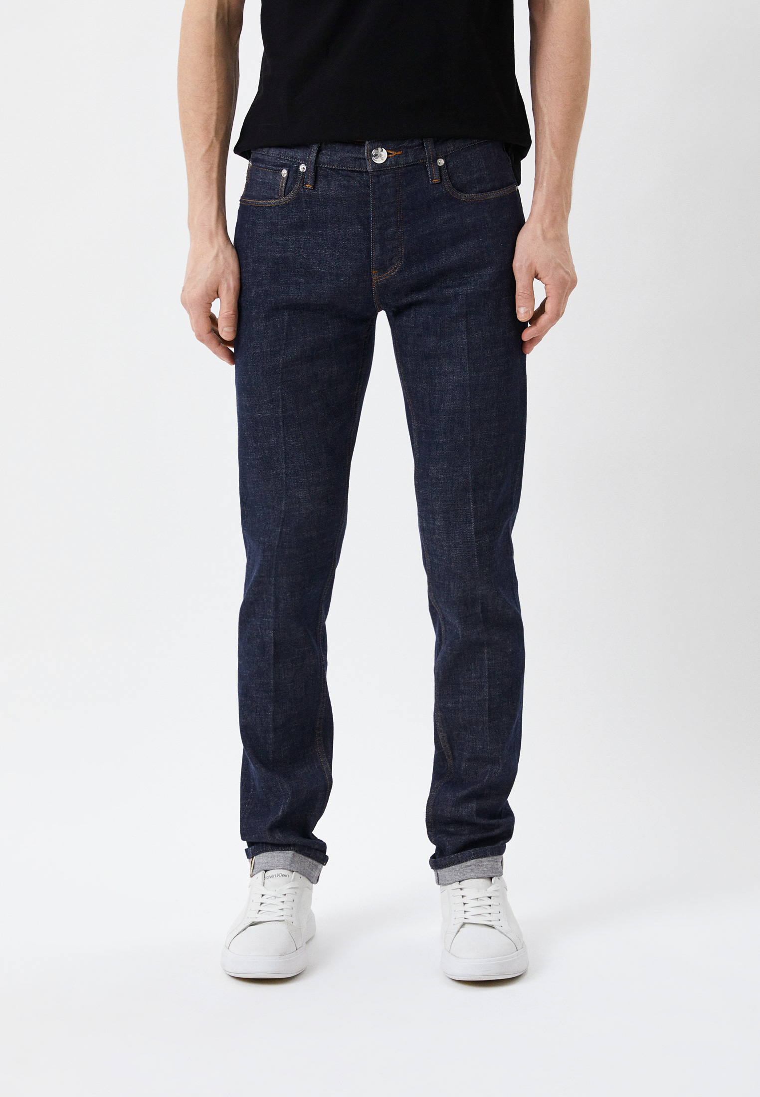 Мужские зауженные джинсы Emporio Armani (Эмпорио Армани) 3R1J75 1DPZZ: изображение 1