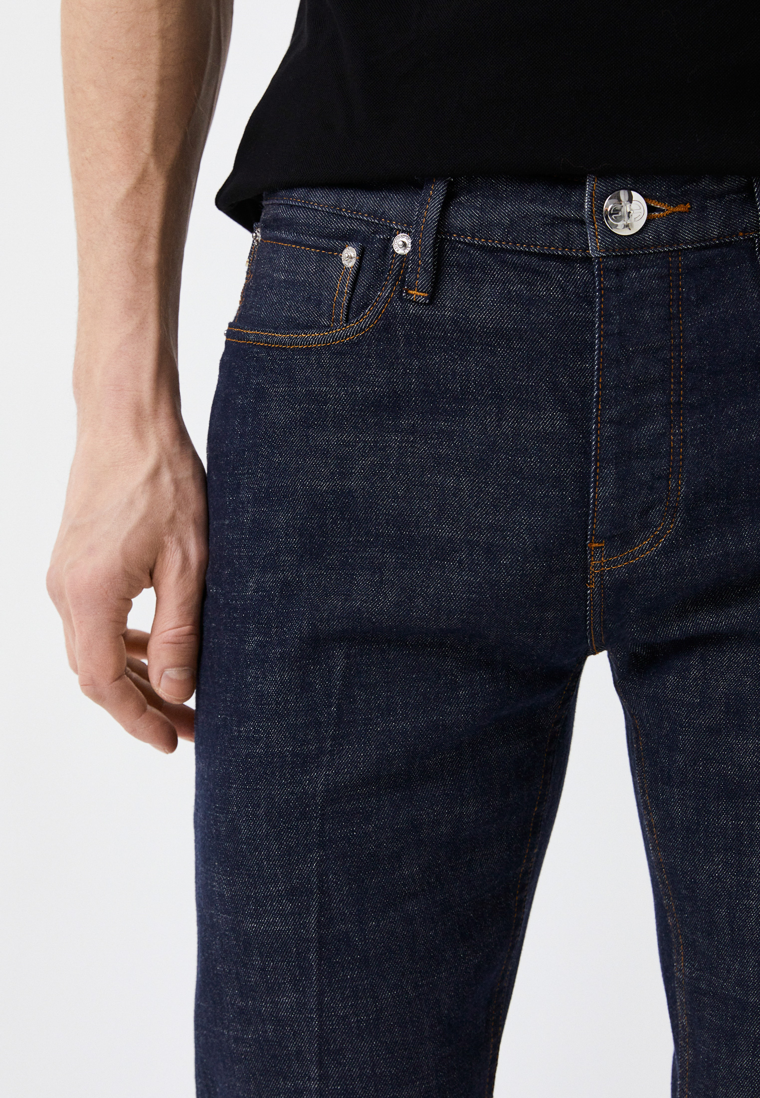 Мужские зауженные джинсы Emporio Armani (Эмпорио Армани) 3R1J75 1DPZZ: изображение 4