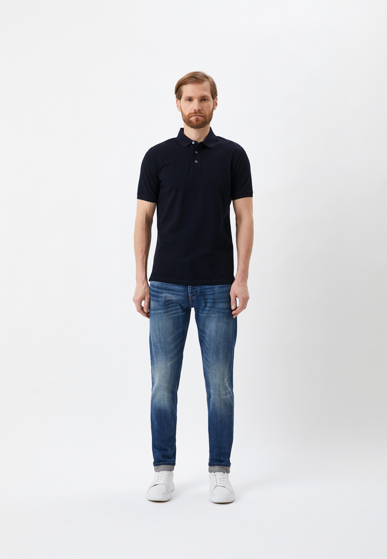 Мужские зауженные джинсы Emporio Armani (Эмпорио Армани) 3R1J75 1DQBZ: изображение 2