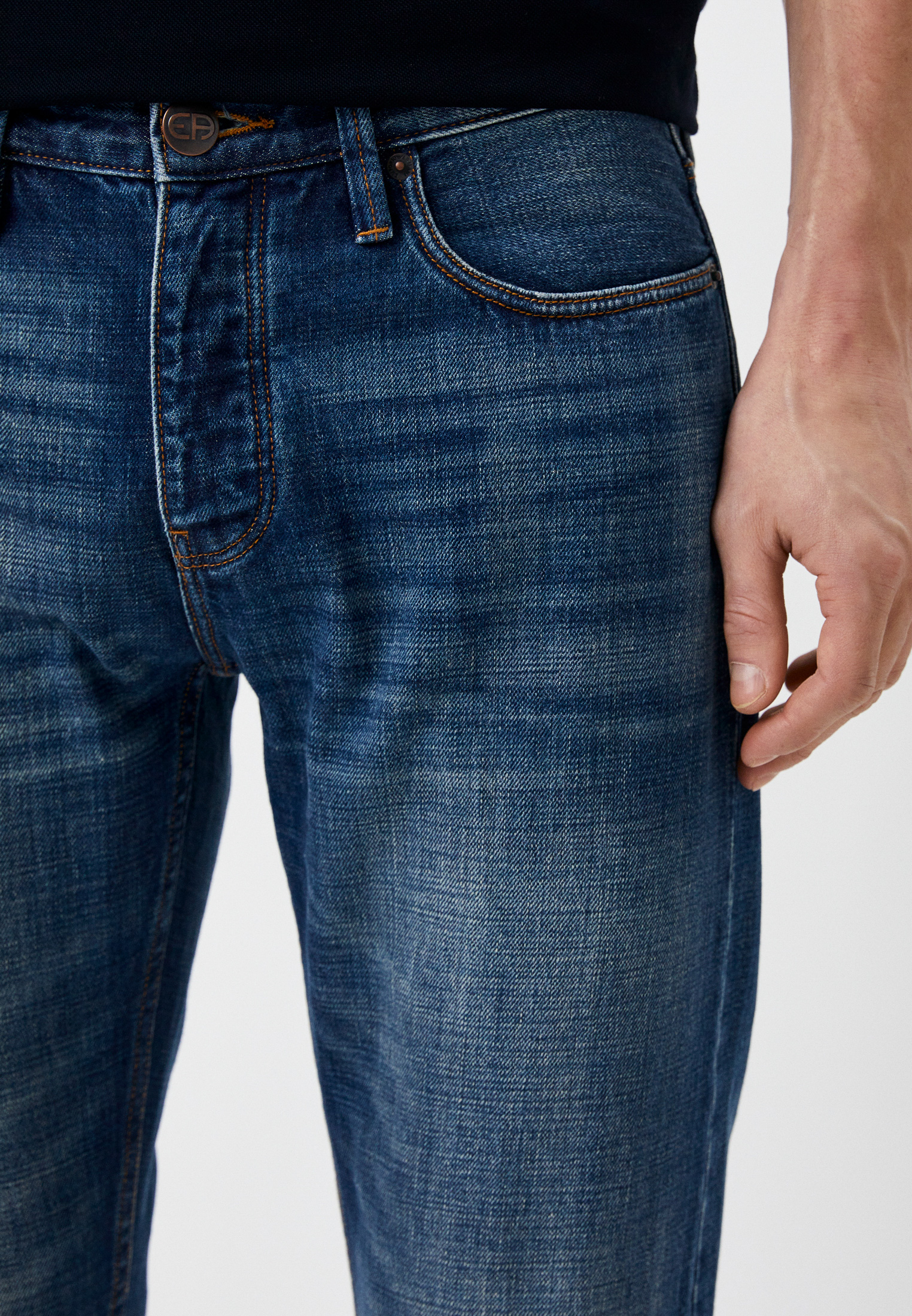Мужские зауженные джинсы Emporio Armani (Эмпорио Армани) 3R1J75 1DQBZ: изображение 4