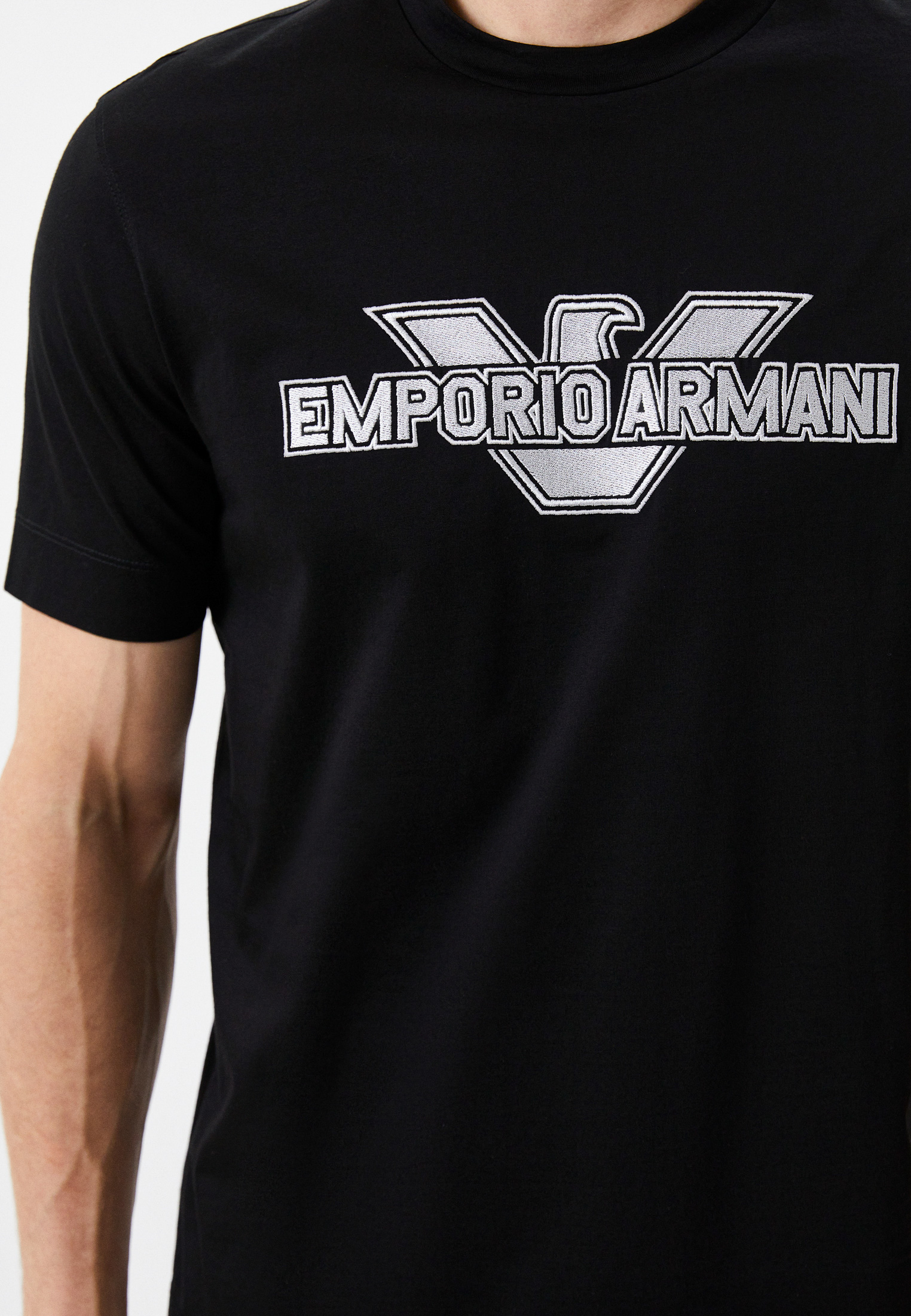 Мужская футболка Emporio Armani (Эмпорио Армани) 3R1TU8 1JSAZ: изображение 4