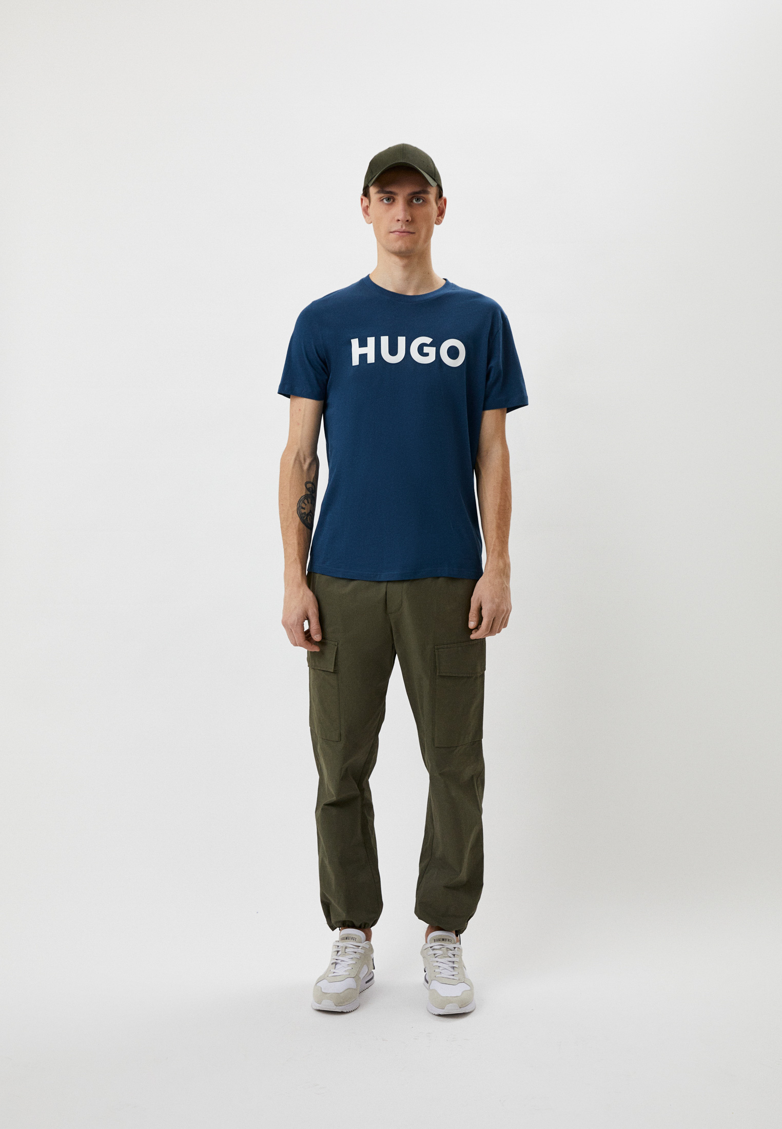 Мужская футболка Hugo (Хуго) 50467556: изображение 6