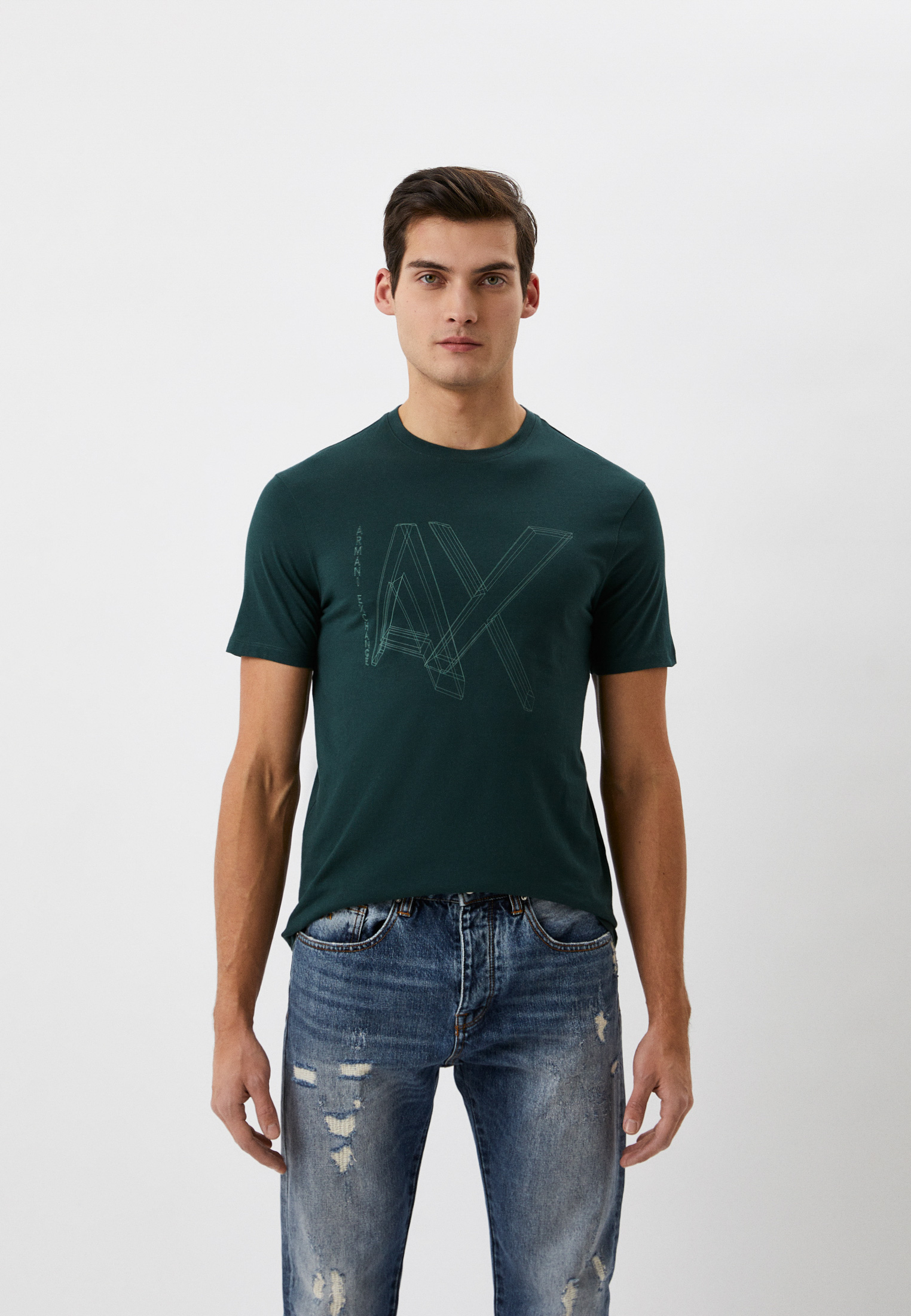 Armani Exchange Футболка Мужская Купить