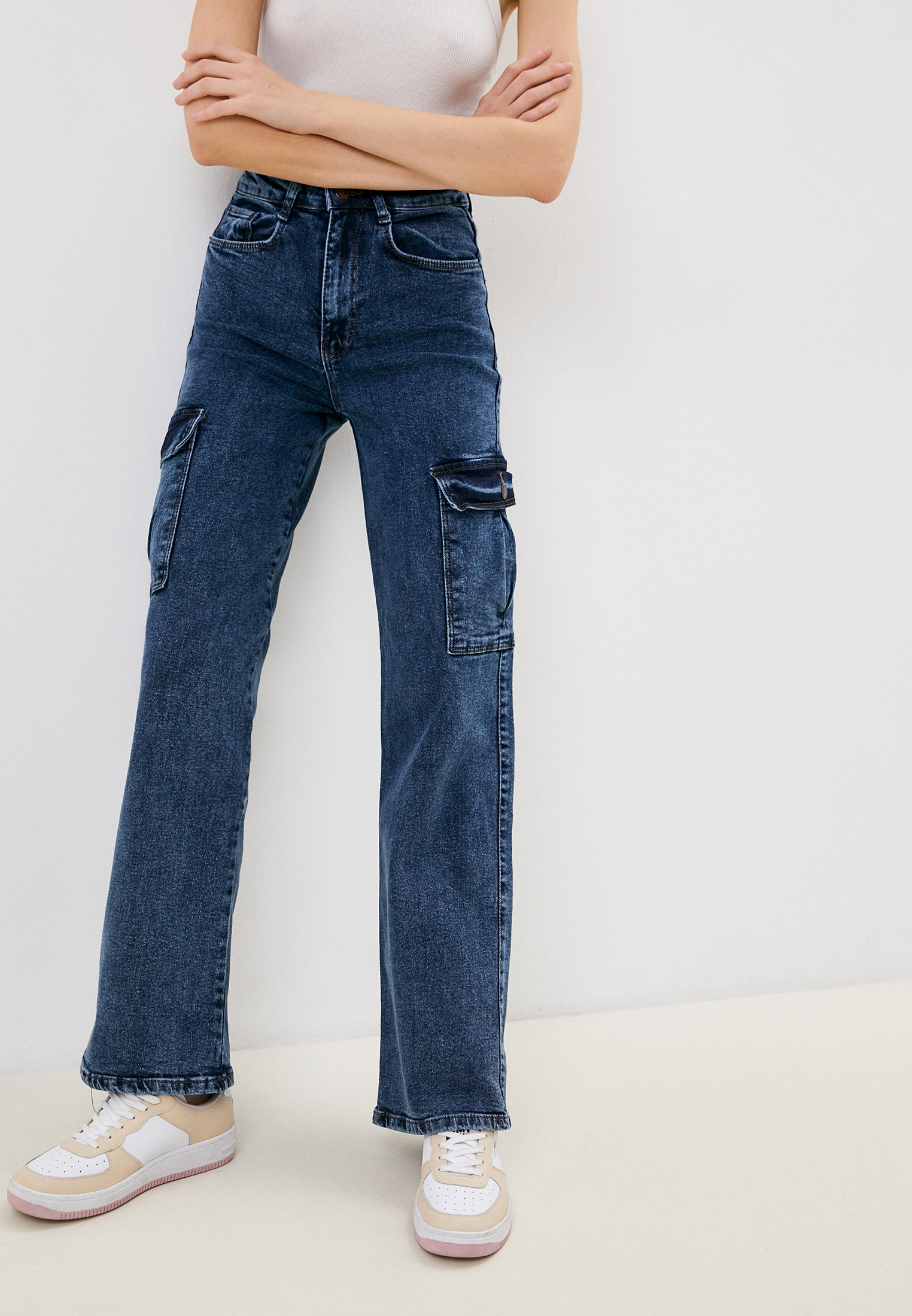 Широкие и расклешенные джинсы Fadas F4129