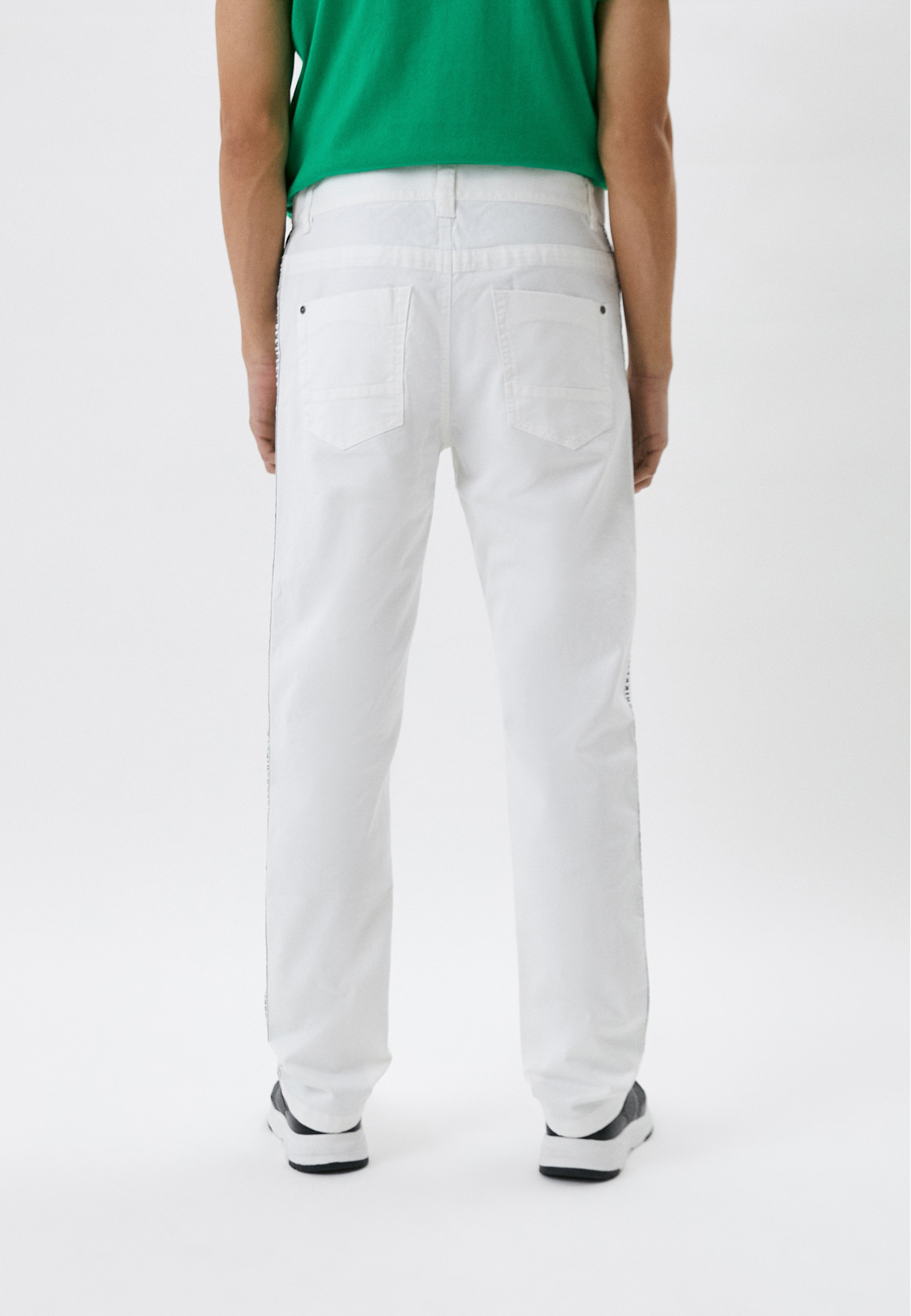 Мужские прямые джинсы Bikkembergs (Биккембергс) CQ10280S3394: изображение 3