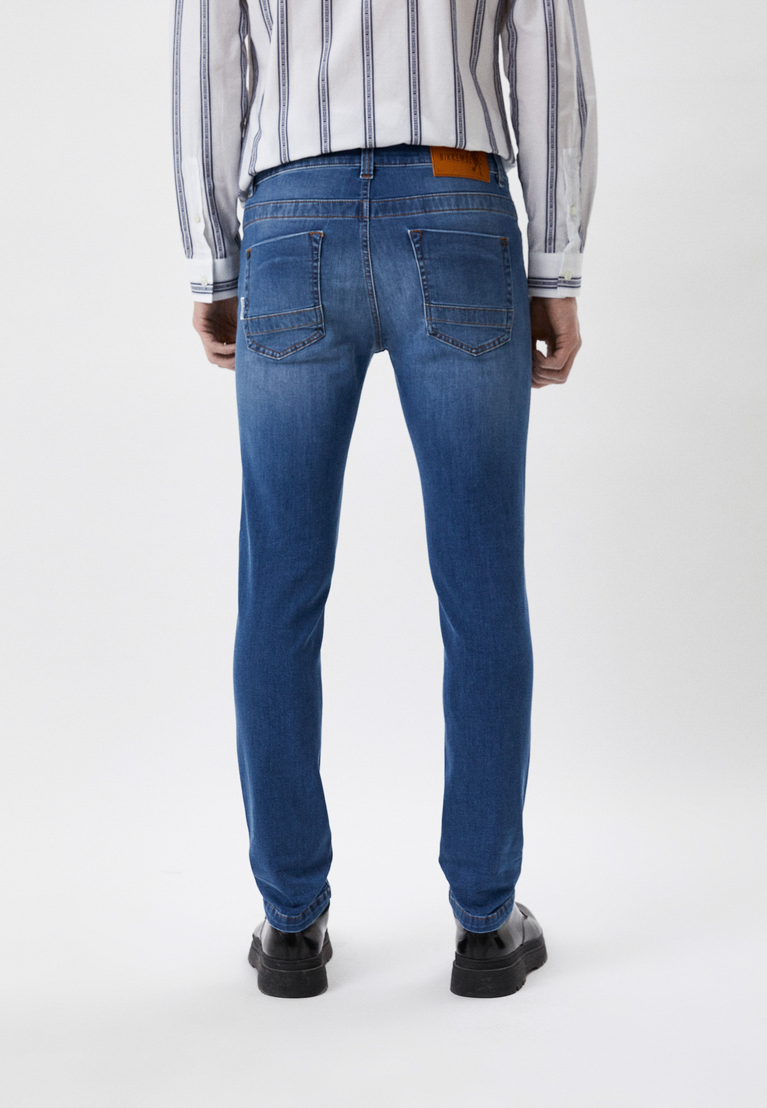 Мужские зауженные джинсы Bikkembergs (Биккембергс) CQ10189S3511: изображение 8