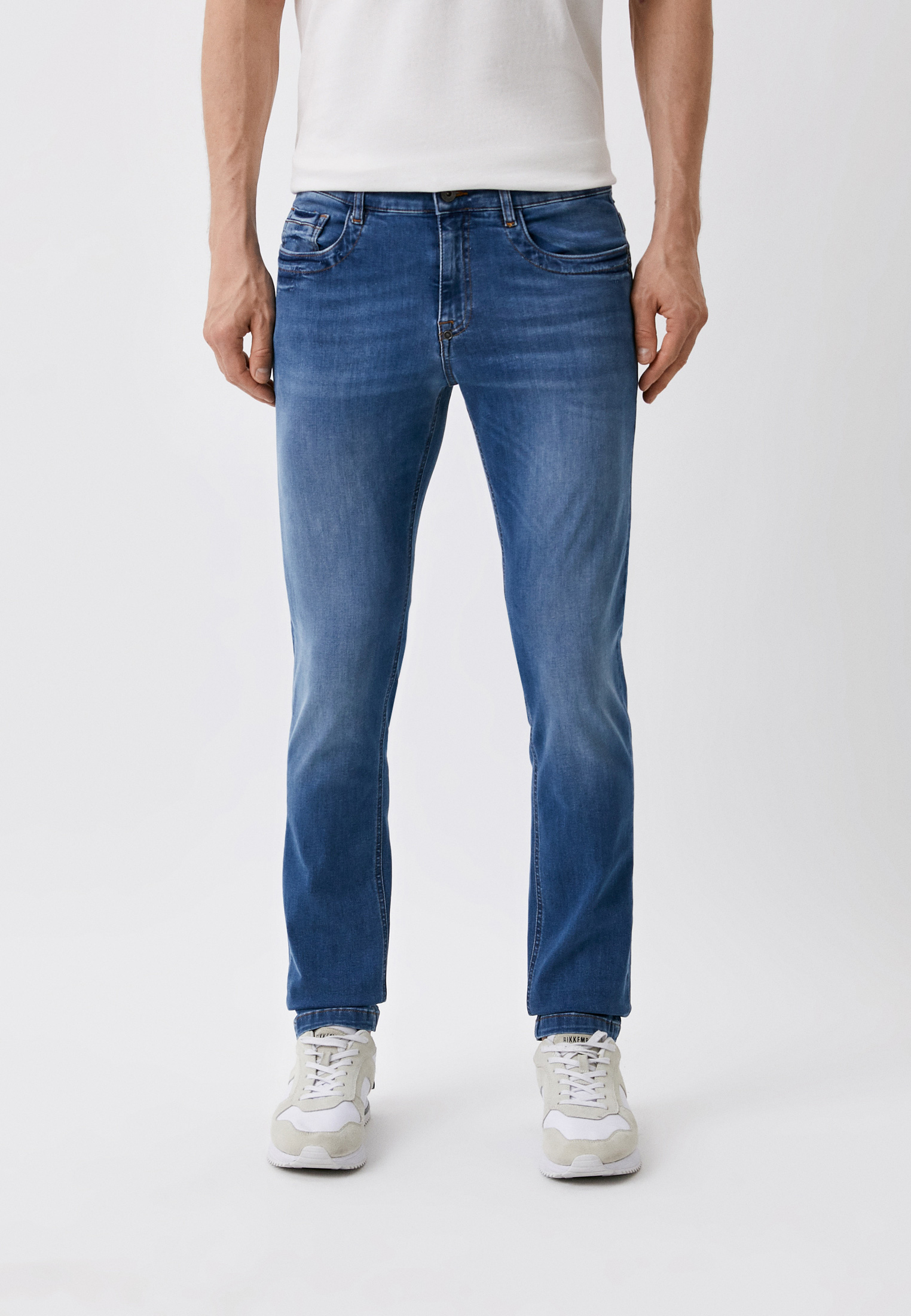 Мужские зауженные джинсы Bikkembergs (Биккембергс) CQ10189S3511: изображение 5