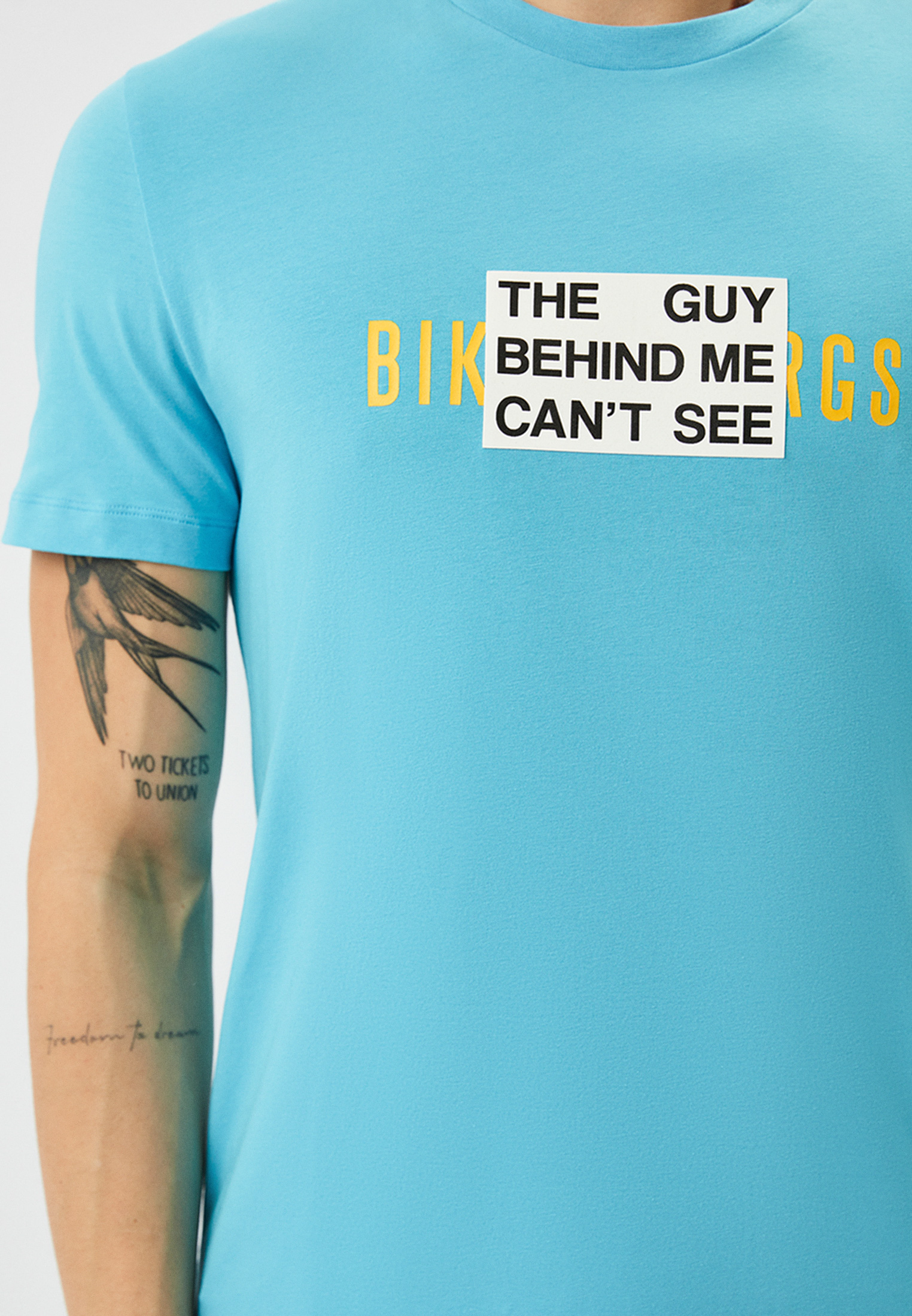 Мужская футболка Bikkembergs (Биккембергс) C410112E1811: изображение 8