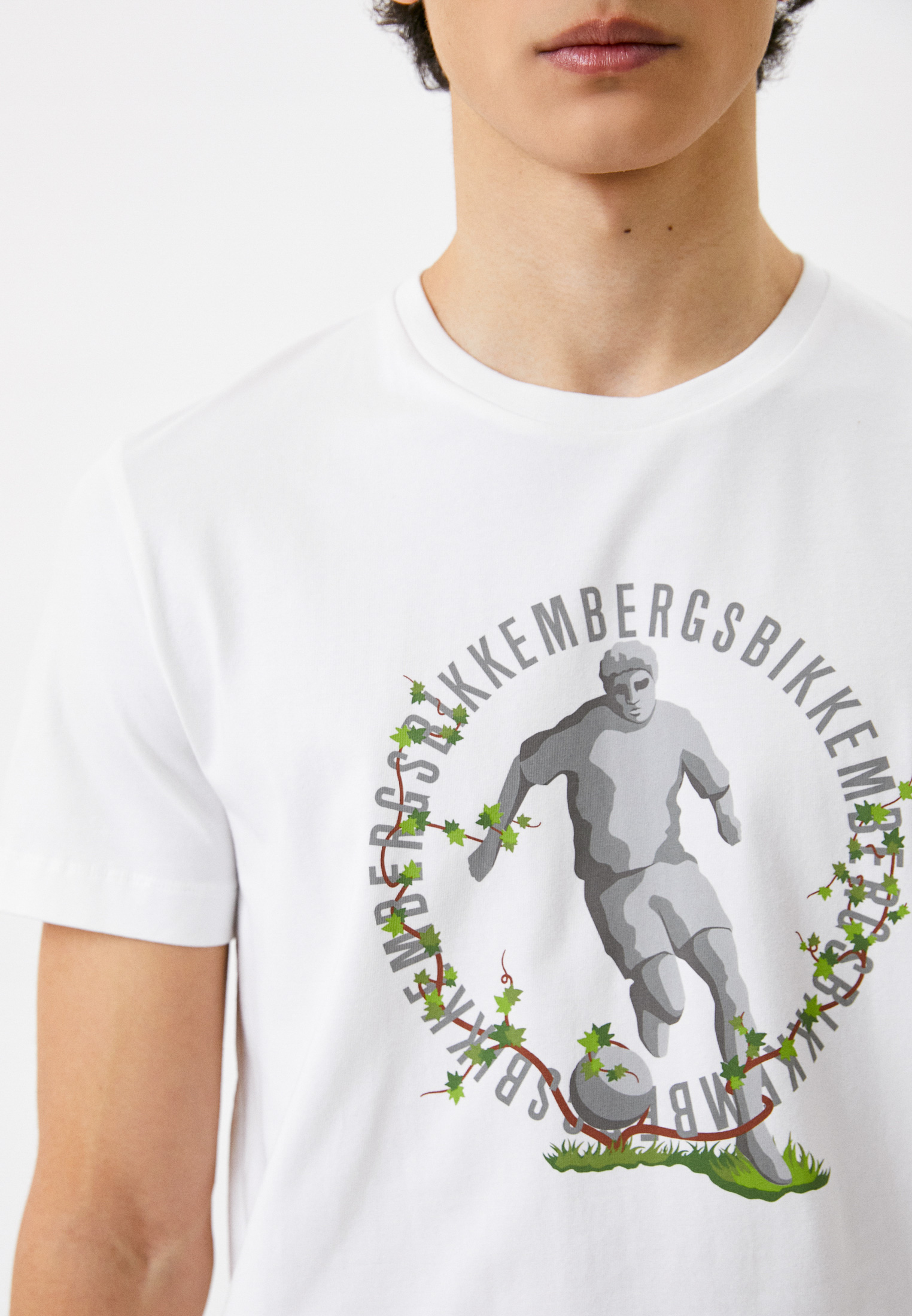 Мужская футболка Bikkembergs (Биккембергс) C41011CE2359: изображение 4