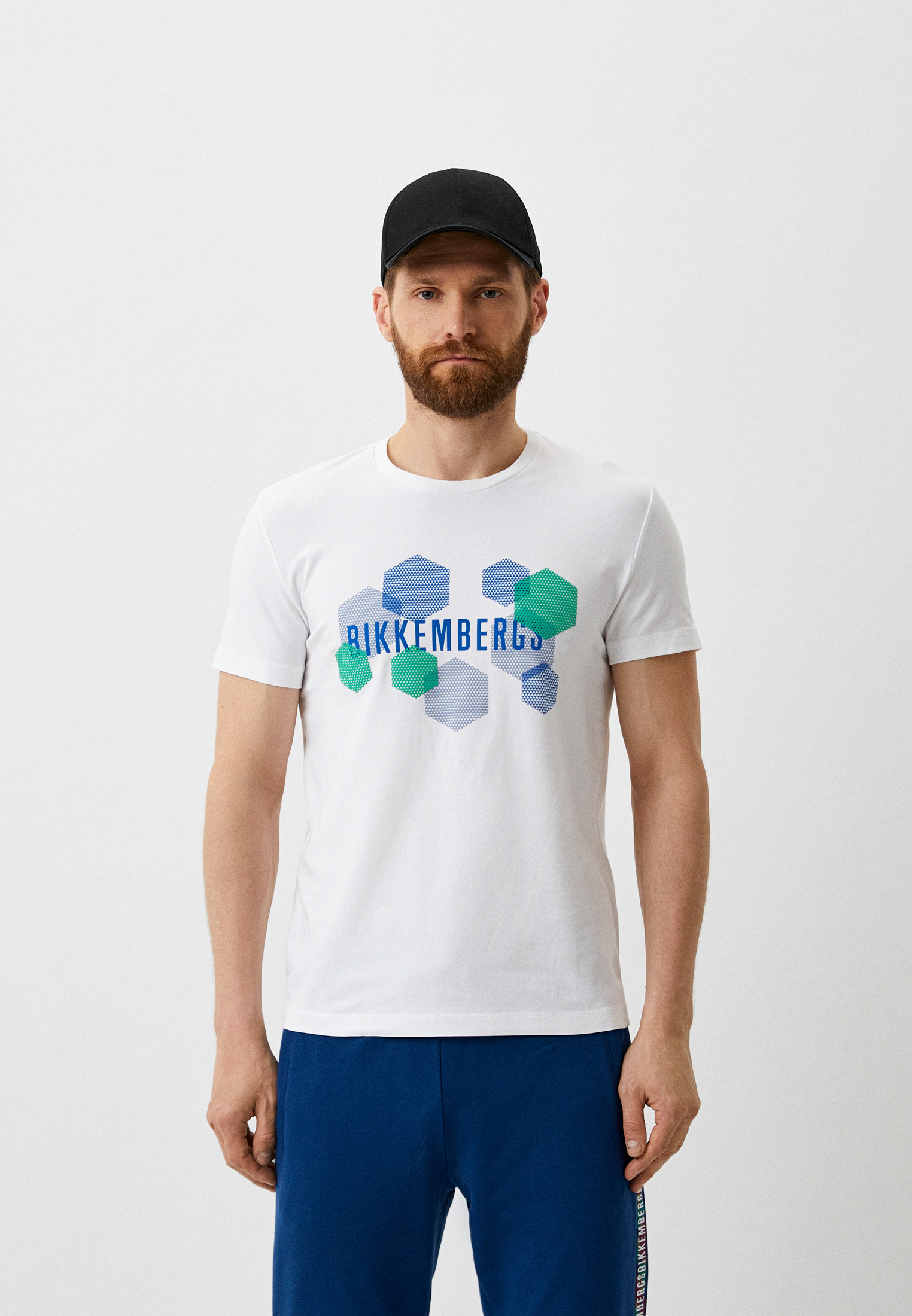 Мужская футболка Bikkembergs (Биккембергс) C41011ME2359: изображение 5