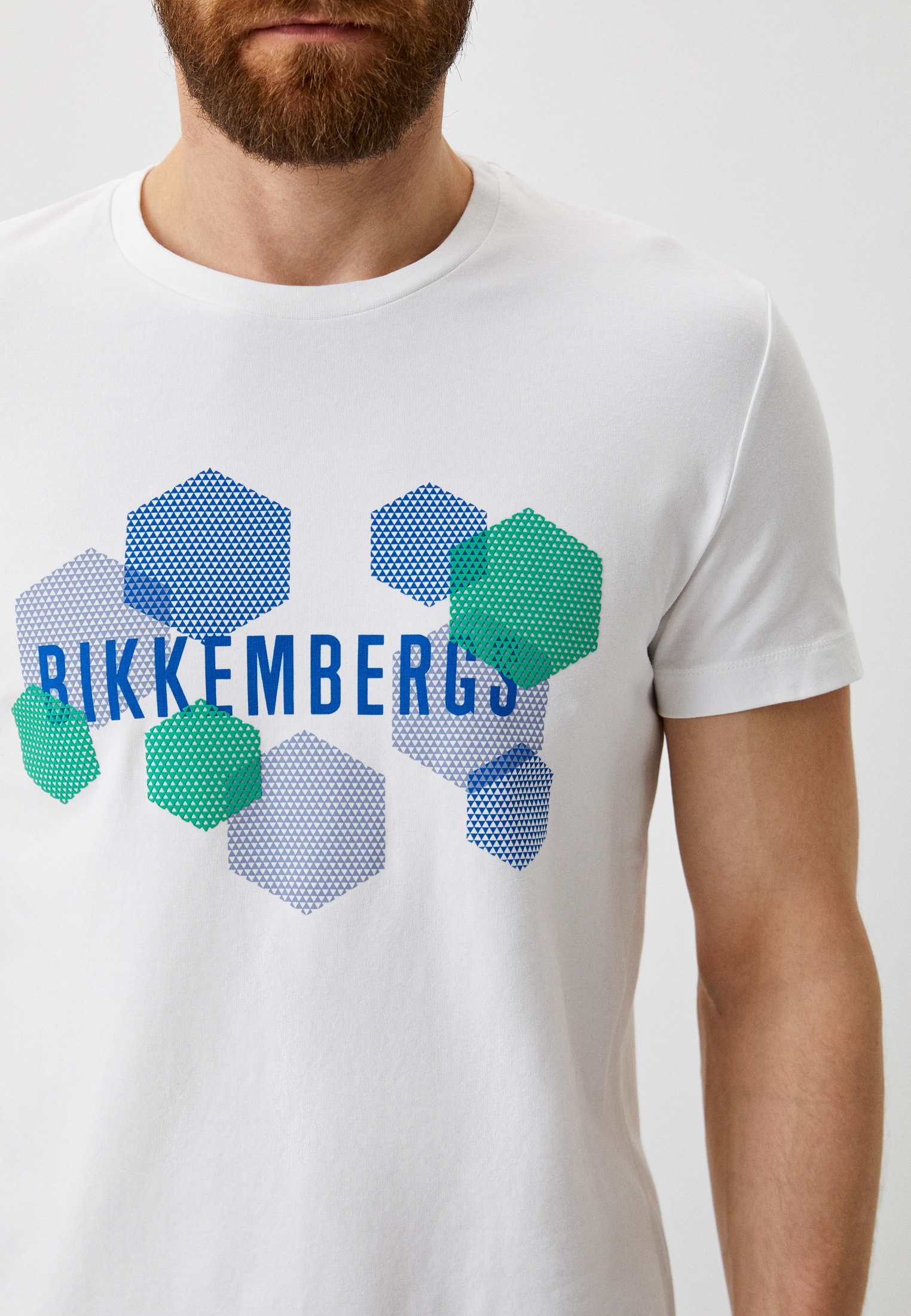 Мужская футболка Bikkembergs (Биккембергс) C41011ME2359: изображение 8