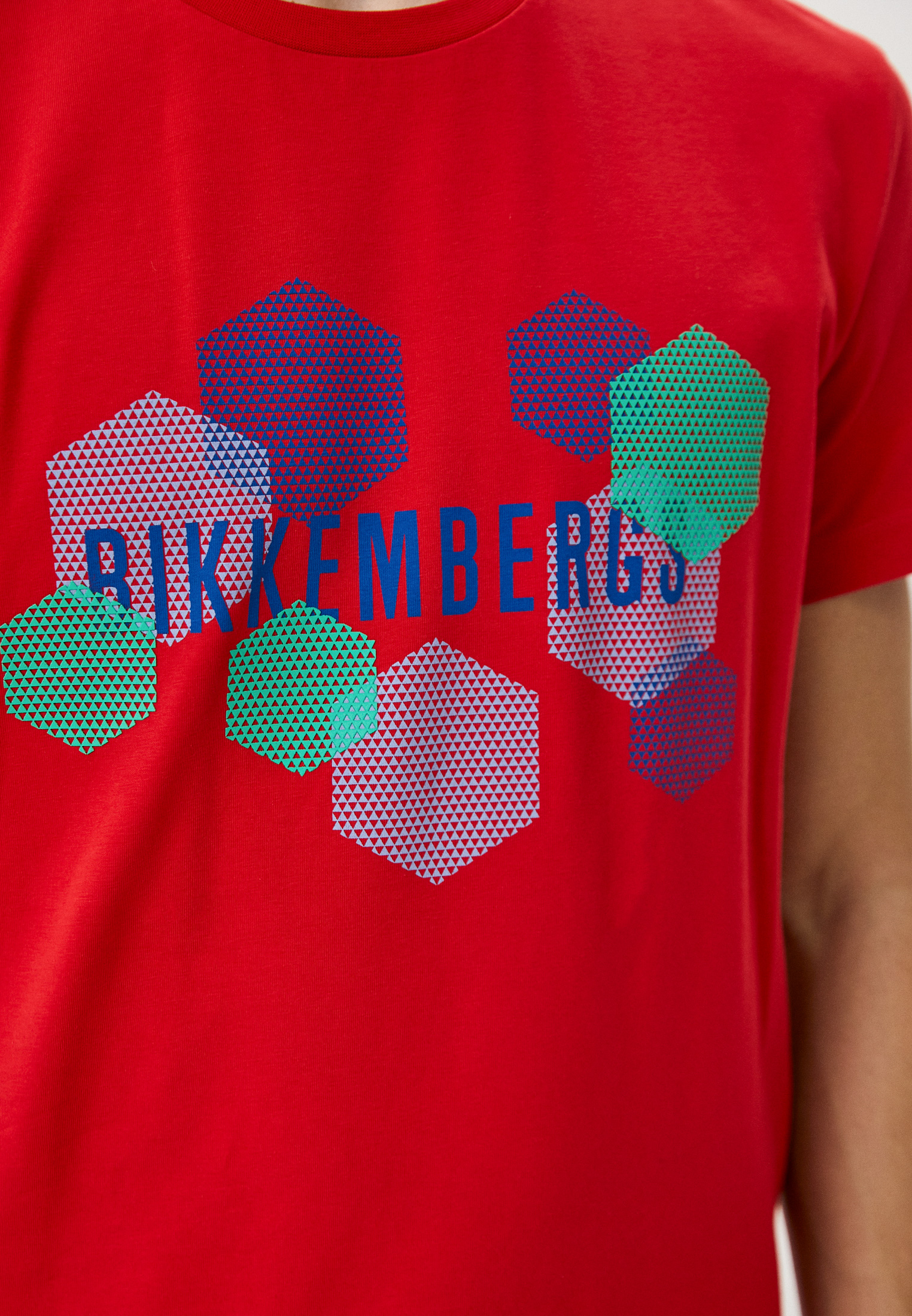 Мужская футболка Bikkembergs (Биккембергс) C41011ME2359: изображение 4