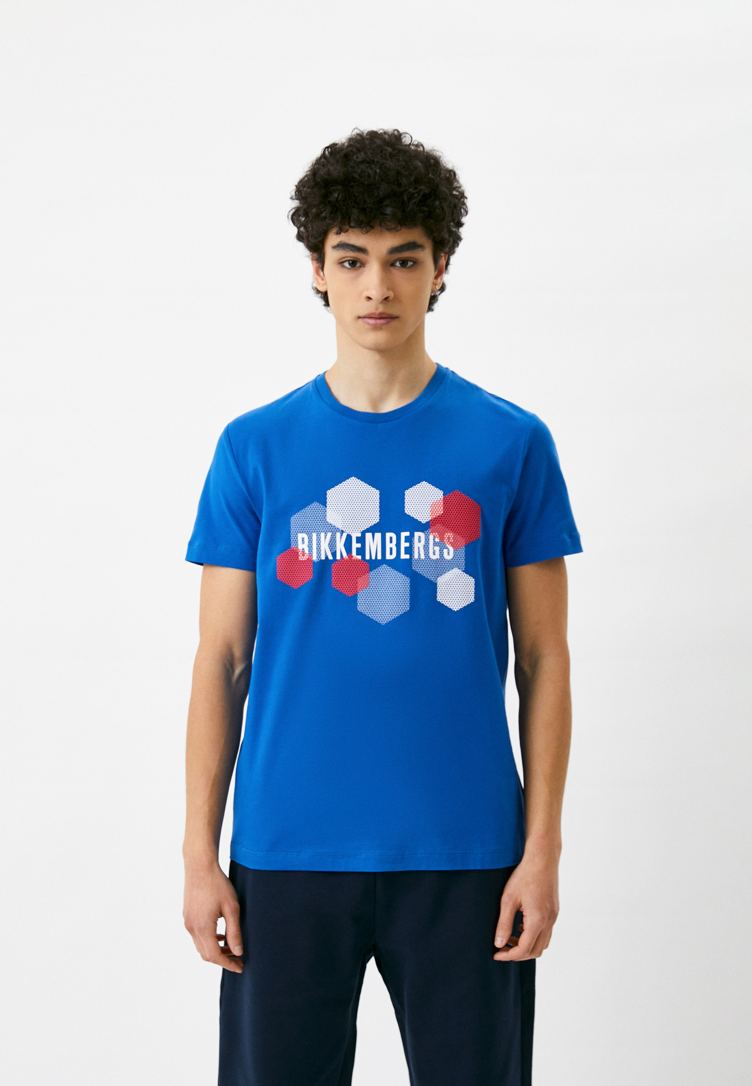 Мужская футболка Bikkembergs (Биккембергс) C41011ME2359: изображение 1