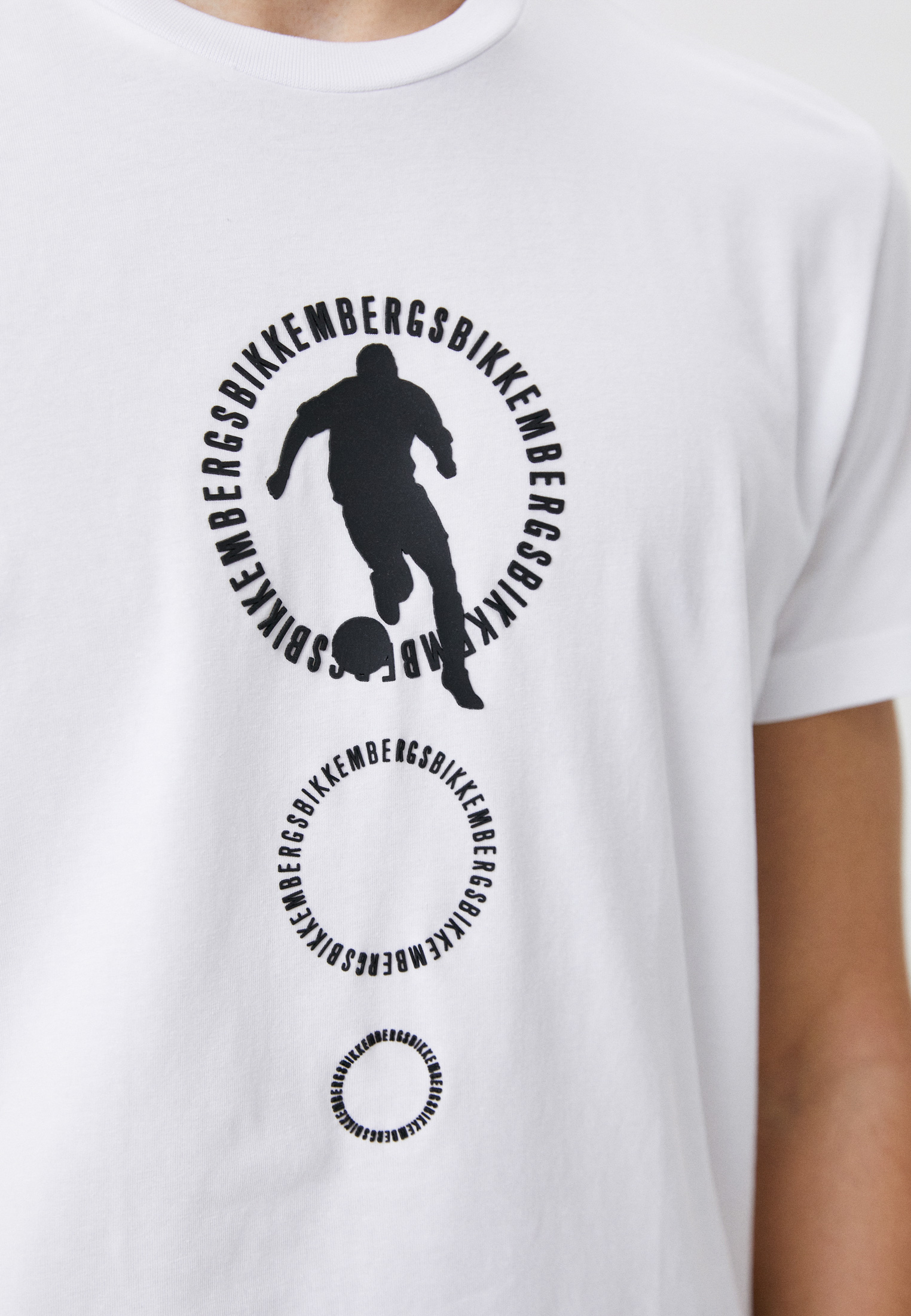Мужская футболка Bikkembergs (Биккембергс) C410128E2231: изображение 4