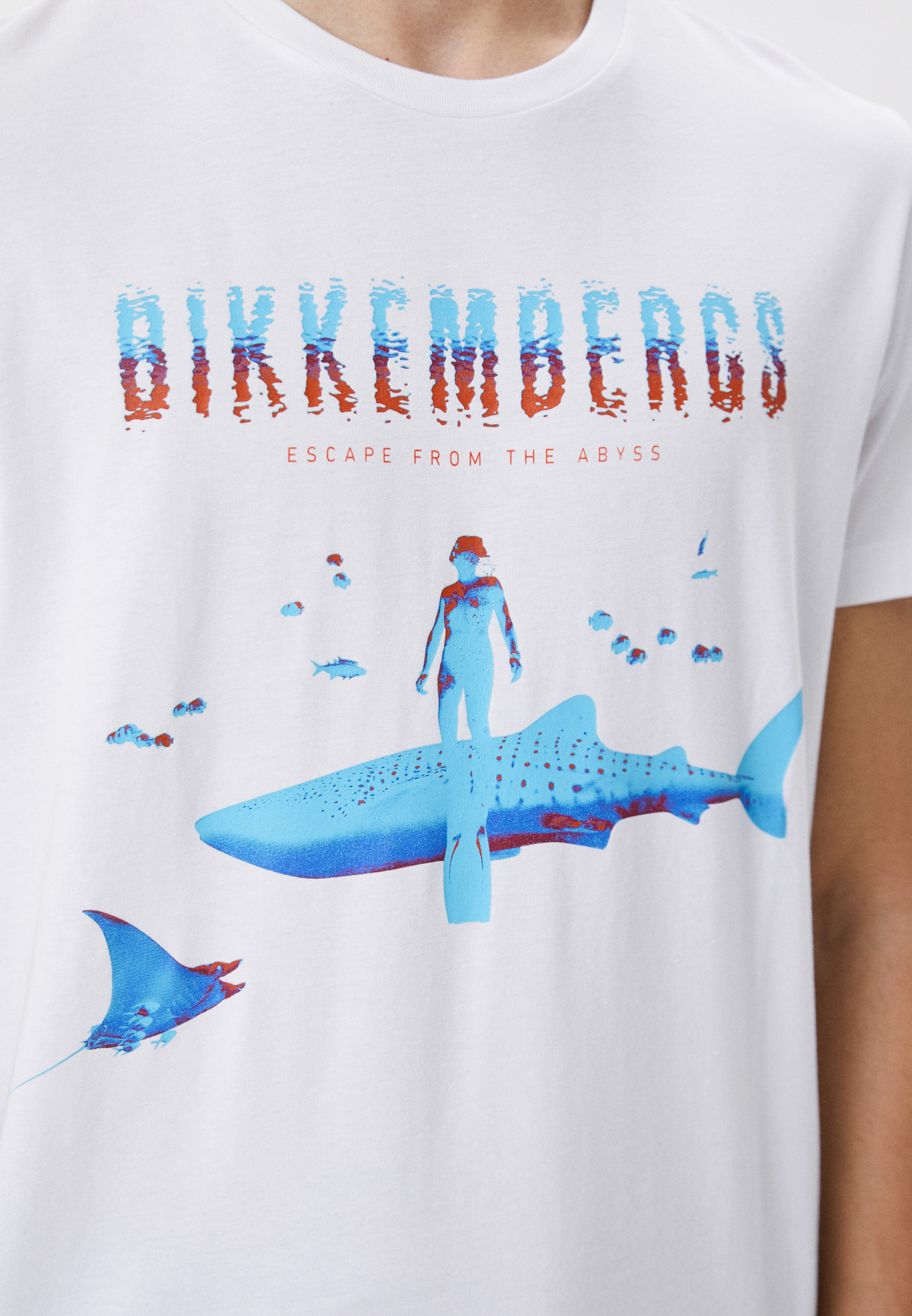 Мужская футболка Bikkembergs (Биккембергс) C410129E2231: изображение 4