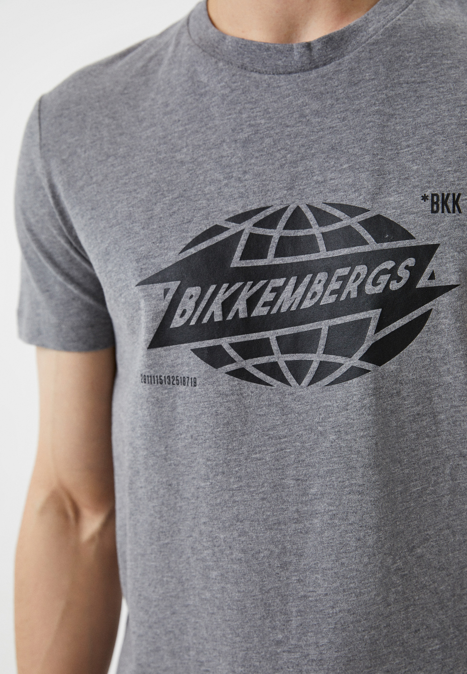 Мужская футболка Bikkembergs (Биккембергс) C410142E2273: изображение 4