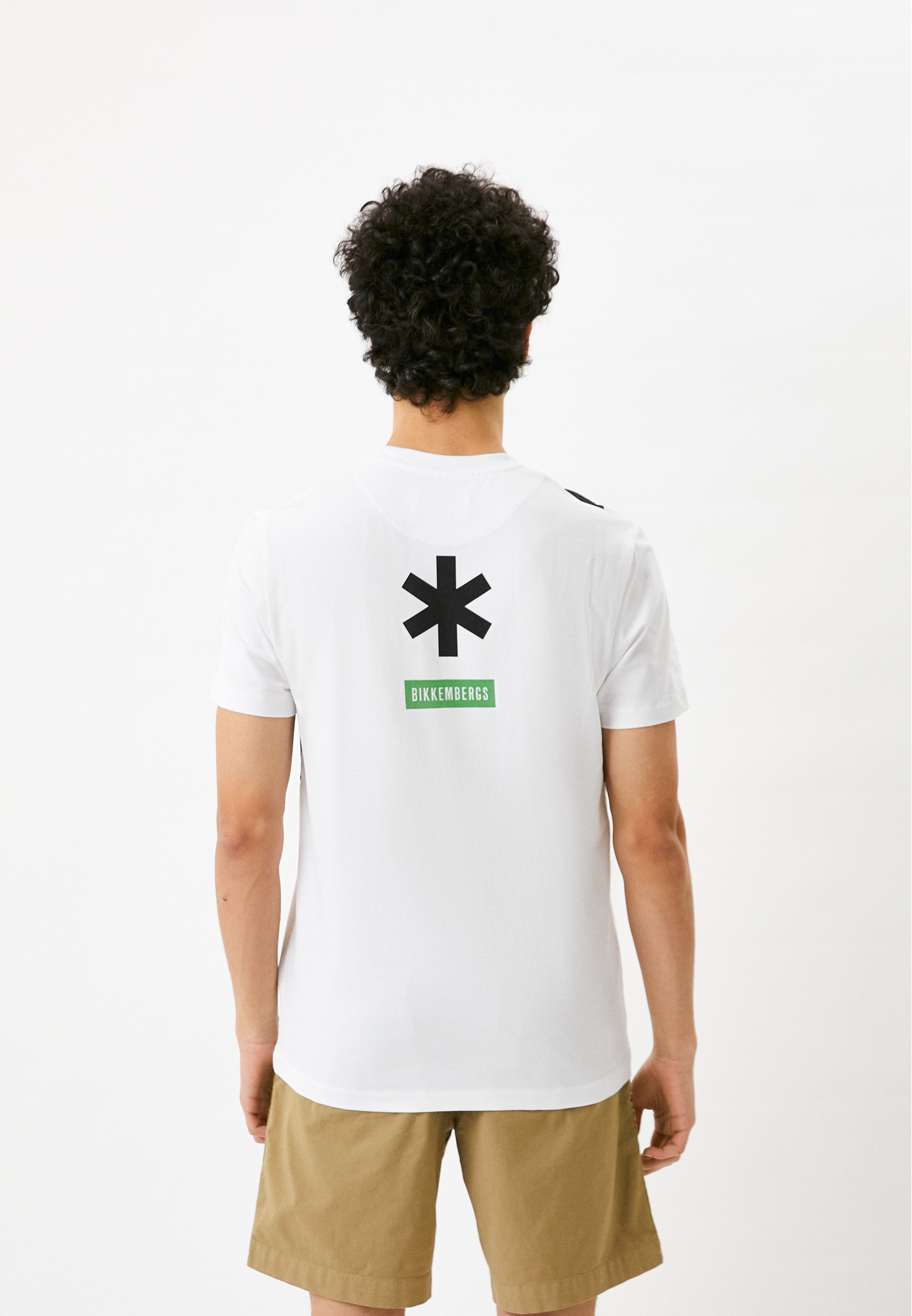 Мужская футболка Bikkembergs (Биккембергс) C410155E2296: изображение 3