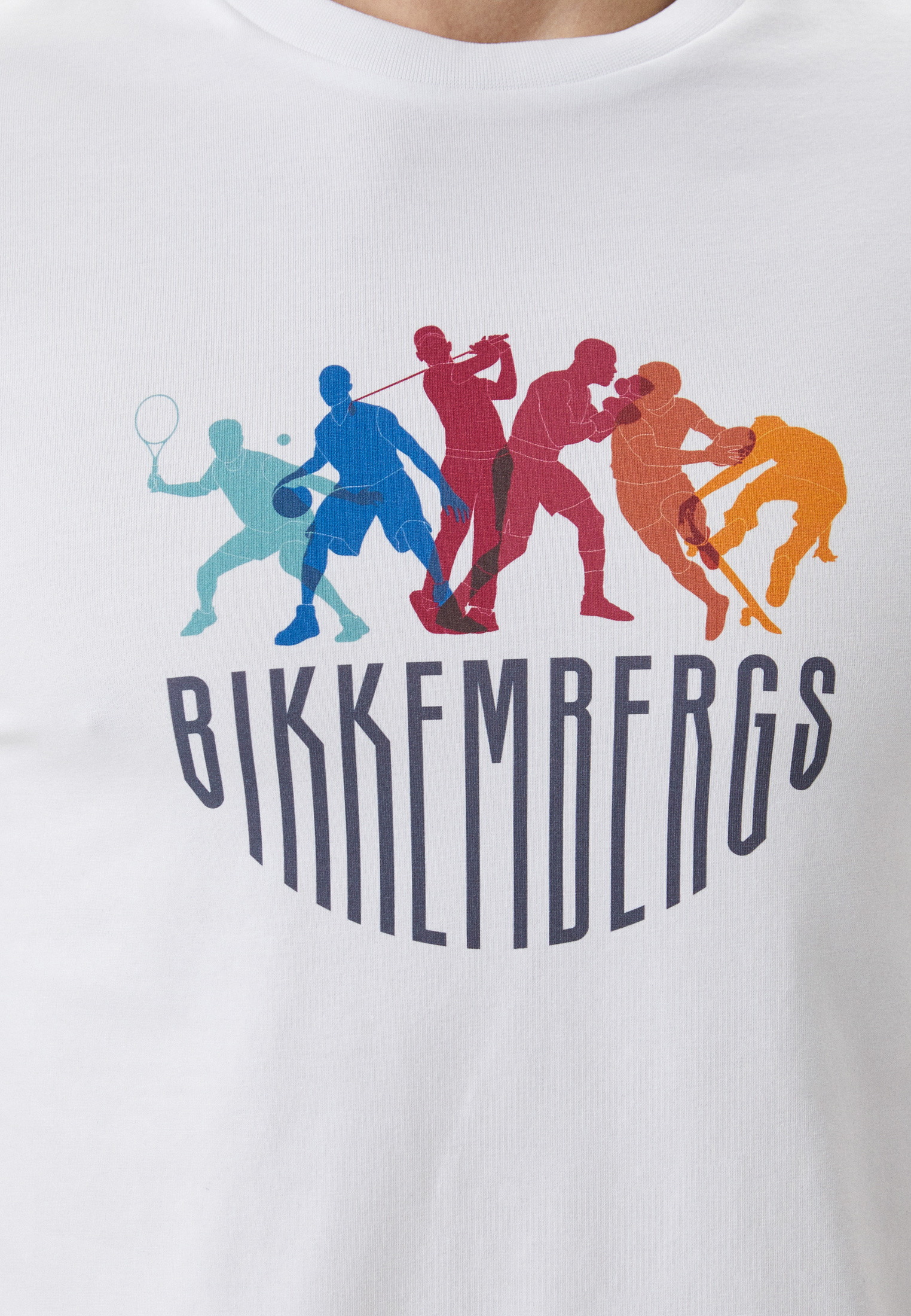 Мужская футболка Bikkembergs (Биккембергс) C410163E1811: изображение 4