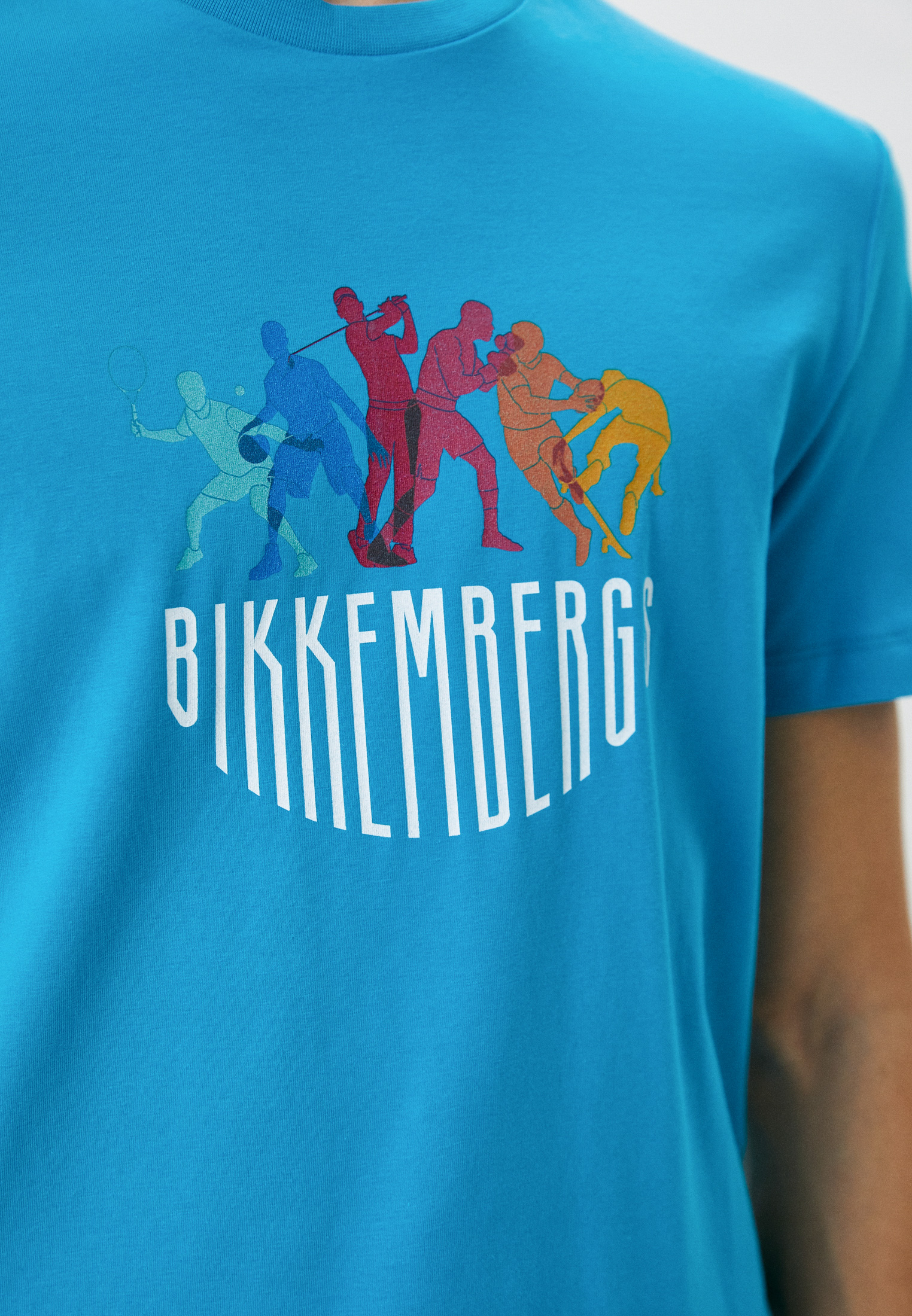 Мужская футболка Bikkembergs (Биккембергс) C410163E1811: изображение 4