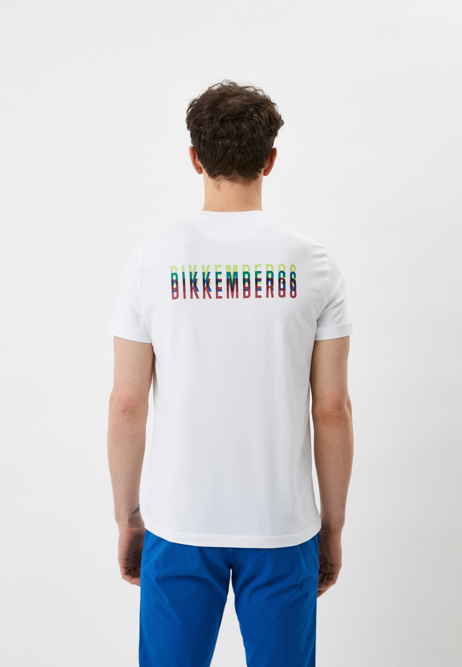 Мужская футболка Bikkembergs (Биккембергс) C410164E1811: изображение 3