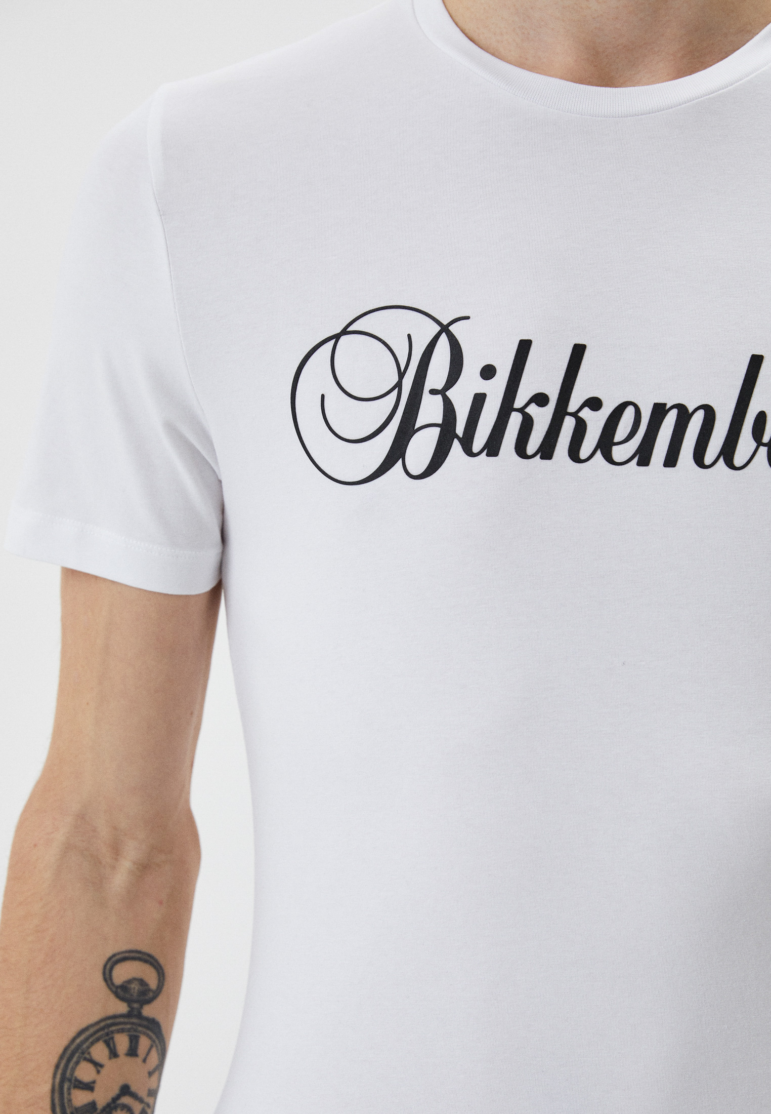 Мужская футболка Bikkembergs (Биккембергс) C410604E2359: изображение 8