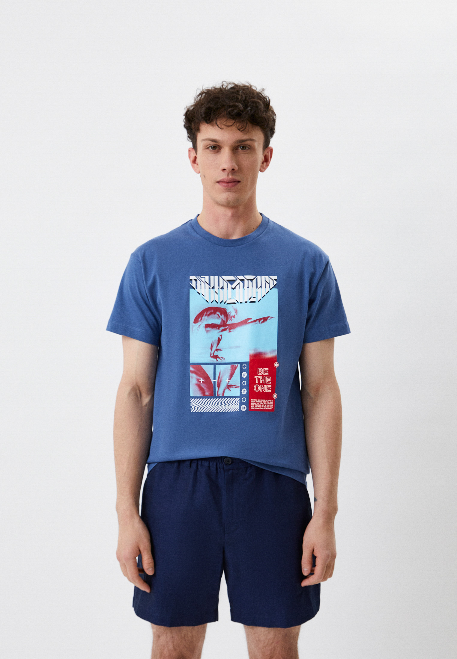 Мужская футболка Bikkembergs (Биккембергс) C411403M4298: изображение 1