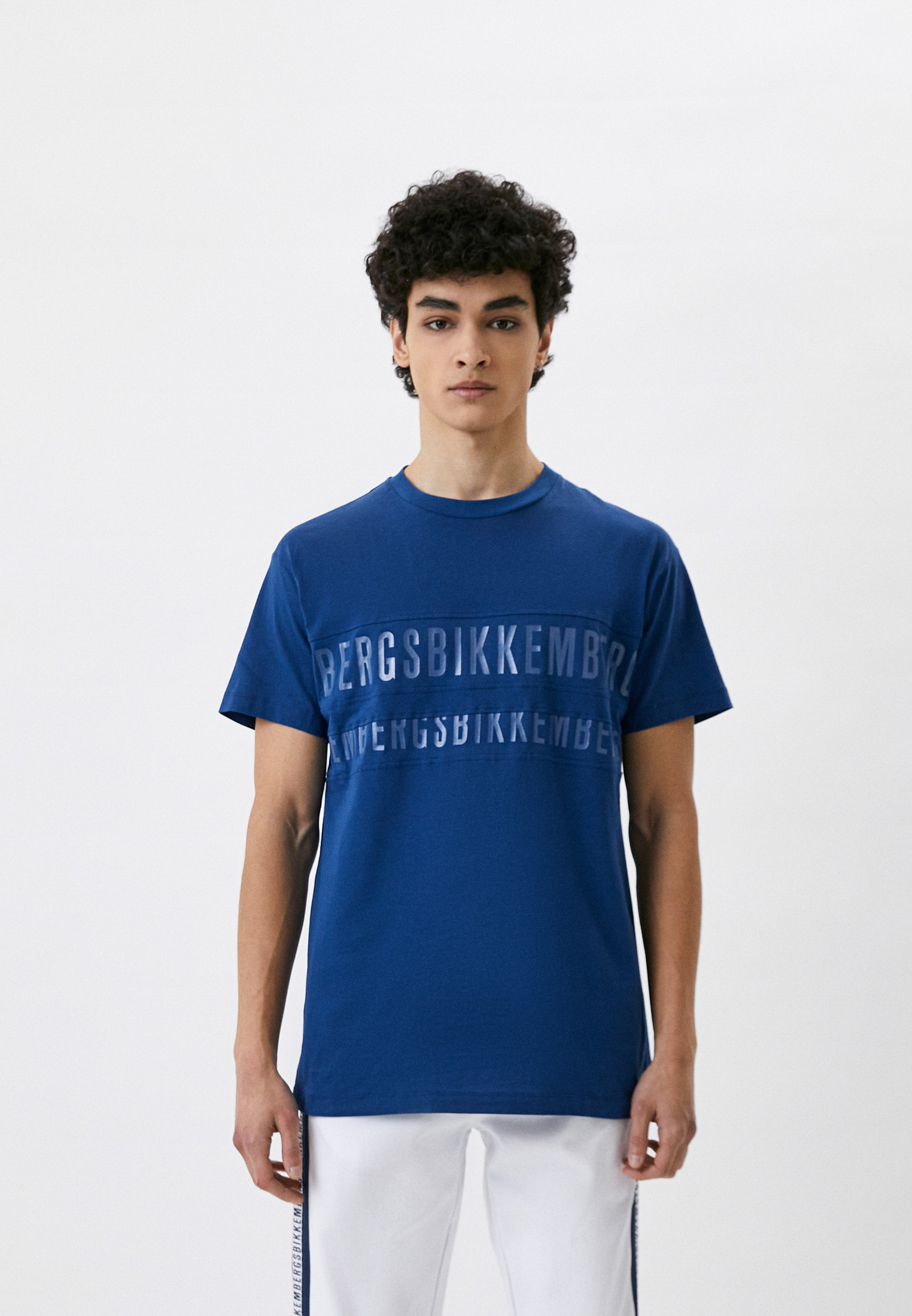 Мужская футболка Bikkembergs (Биккембергс) C412780M3876
