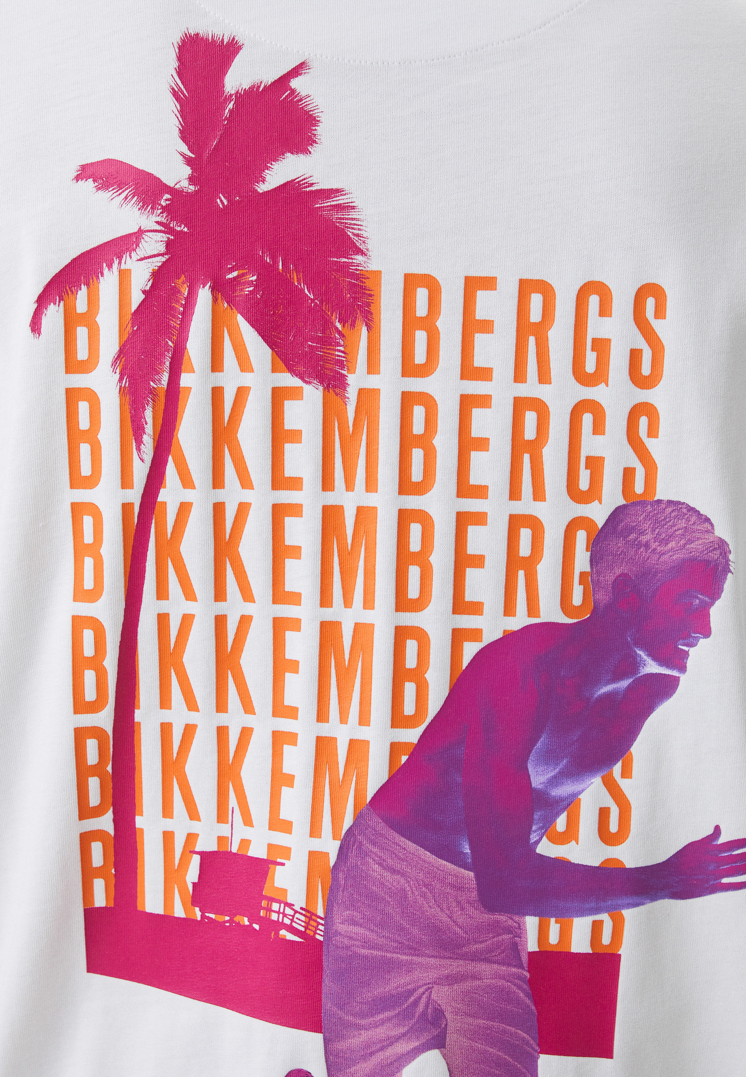 Мужская футболка Bikkembergs (Биккембергс) C70141MM4168: изображение 4