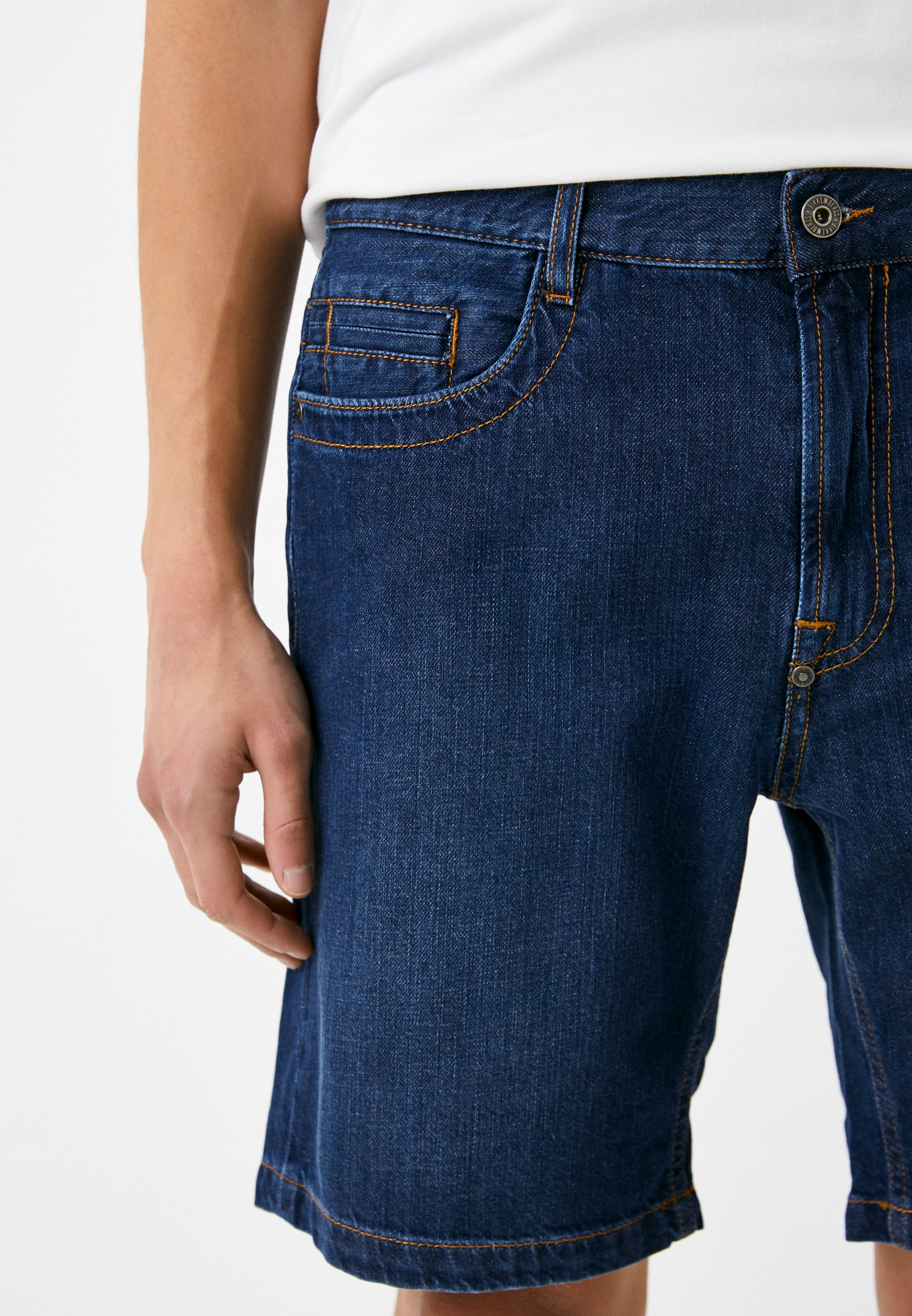 Мужские джинсовые шорты Bikkembergs (Биккембергс) CO10203T9974: изображение 4